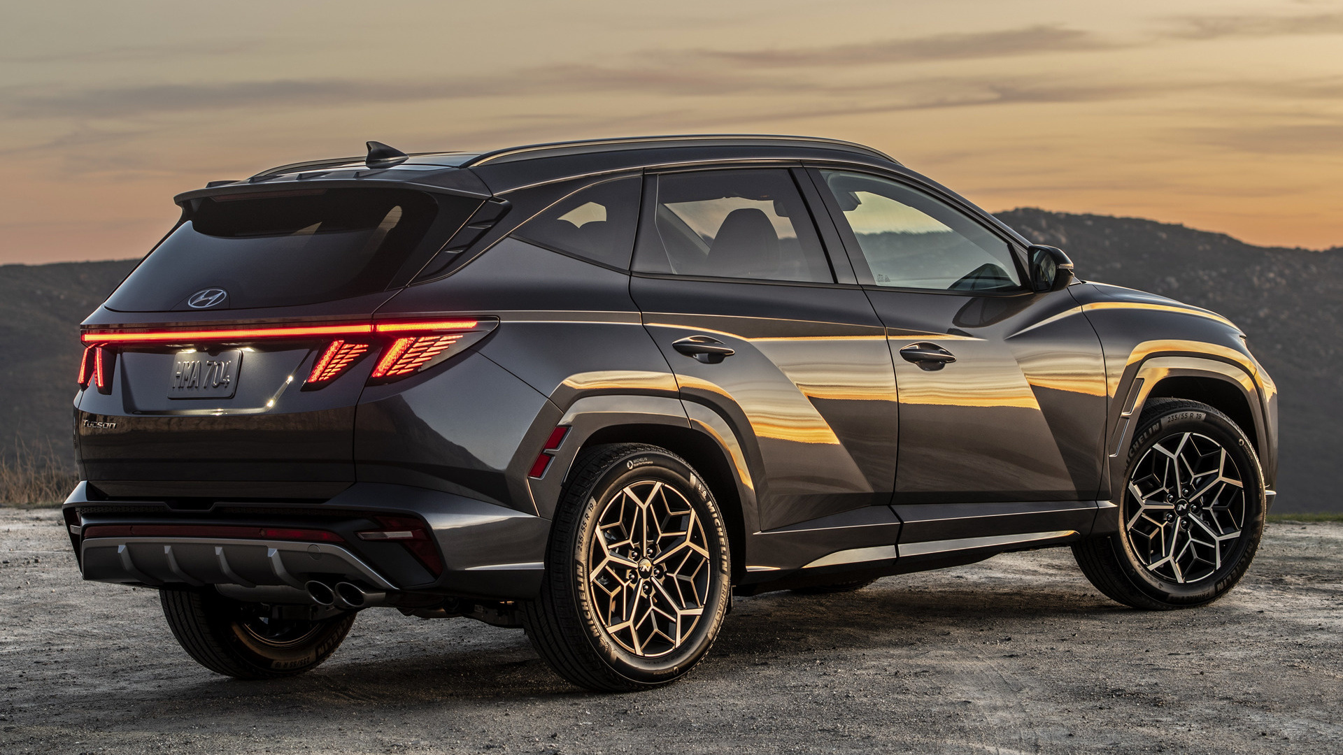 N-Line Edition 2022, Hyundai Tucson Wallpaper, 1920x1080 Full HD Desktop