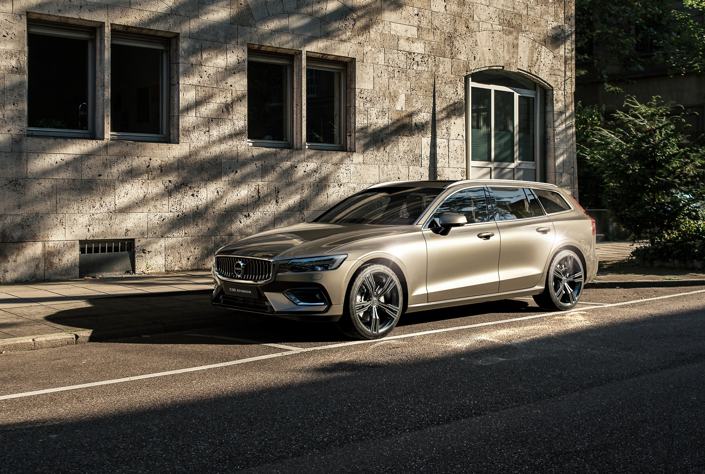Volvo V60 Champagne Visualization, Finished Projects, Blender Artists Community, Auto, 2380x1600 HD Desktop
