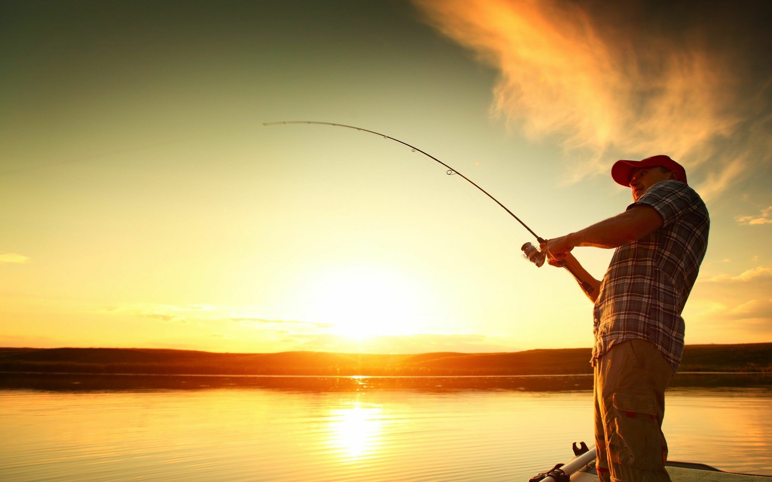 Fisherman, Fishing Wallpaper, 2560x1600 HD Desktop