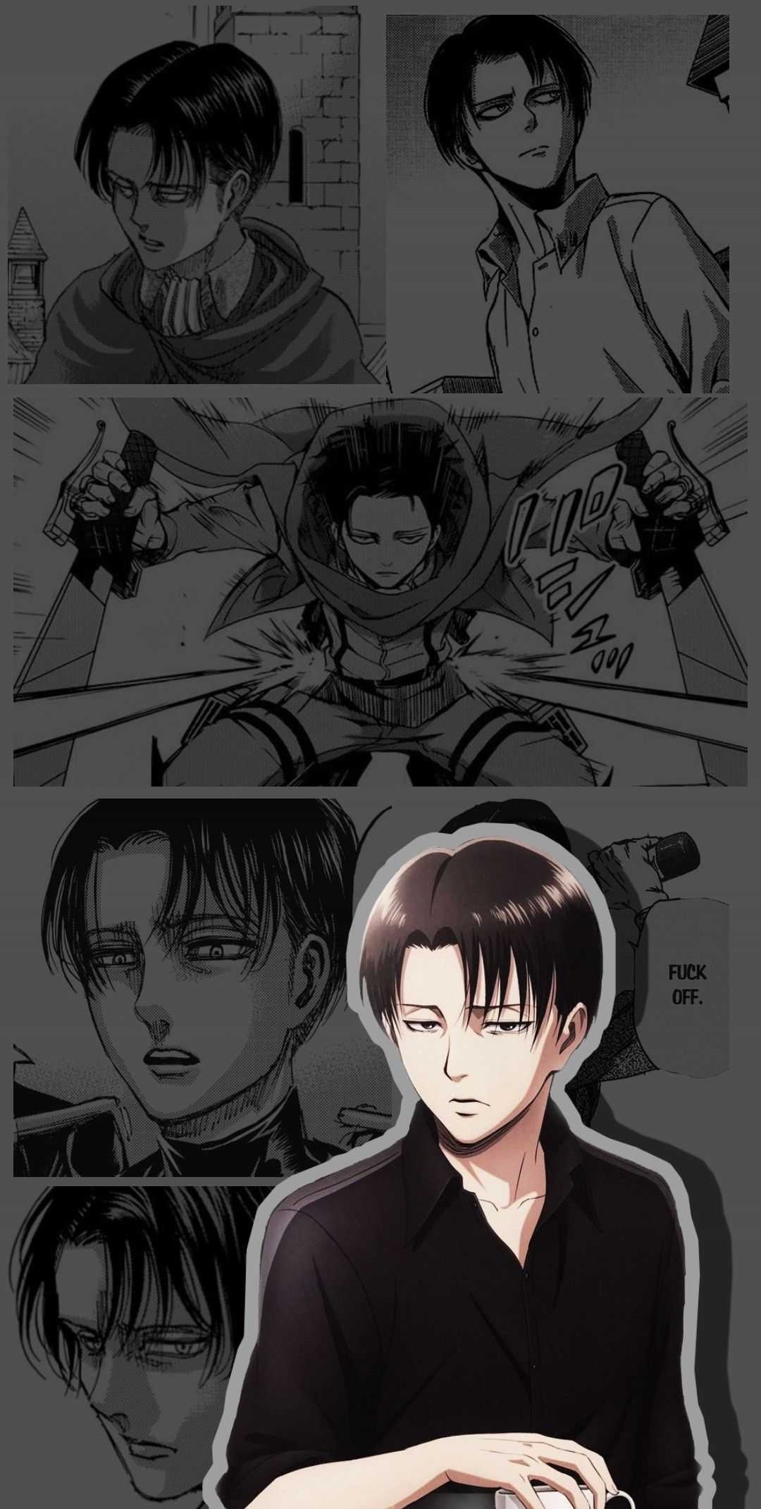 Levi Ackerman, Wallpaper er, AOT fan, Anime character, 1080x2150 HD Phone