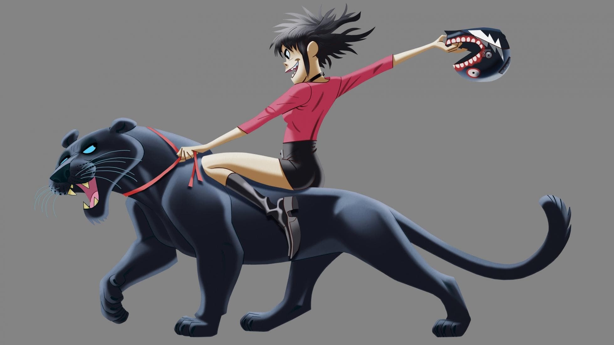 Wallpapers Gorillaz, Artistic expressions, Vibrant colors, Captivating designs, 1960x1110 HD Desktop