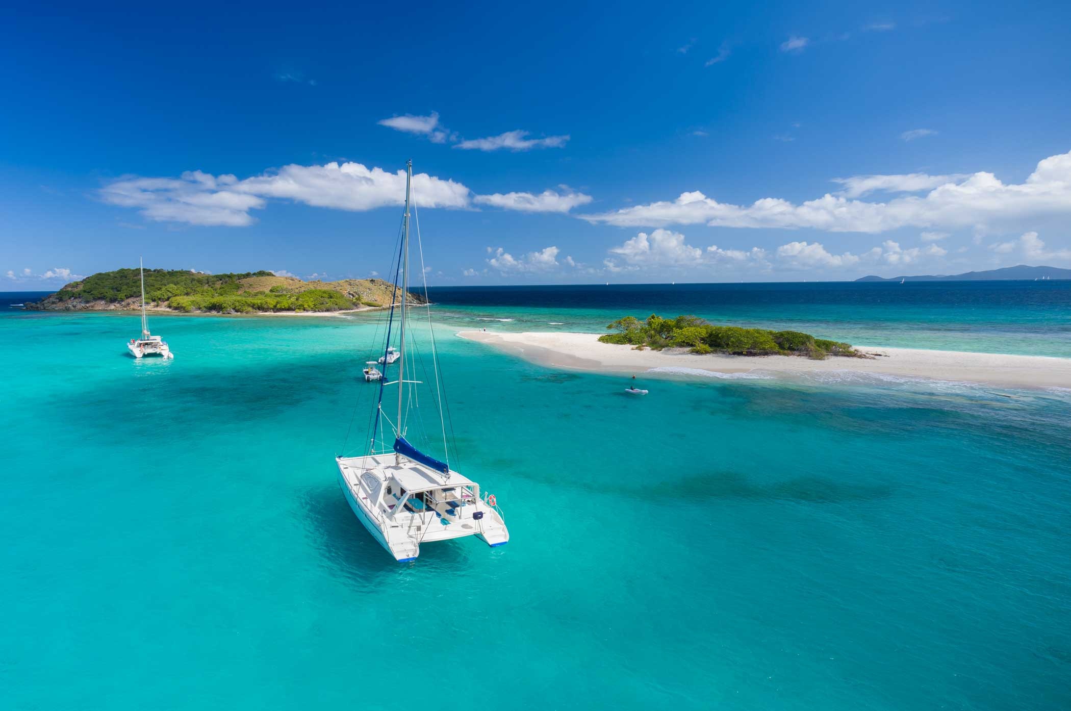 Catamaran, Crewed Caribbean, Caribbean sailing, Exotic adventure, 2100x1400 HD Desktop