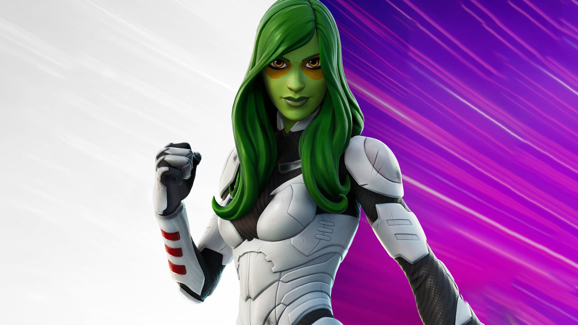 Gamora, Fortnite, Skin, Atsit, 1920x1080 Full HD Desktop