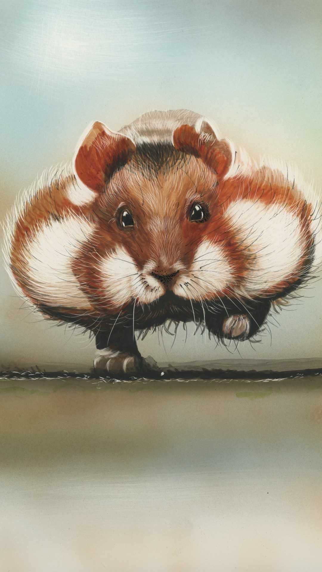 Hamster wallpapers, Ryan Cunningham, Unique designs, Desktop backgrounds, 1080x1920 Full HD Phone