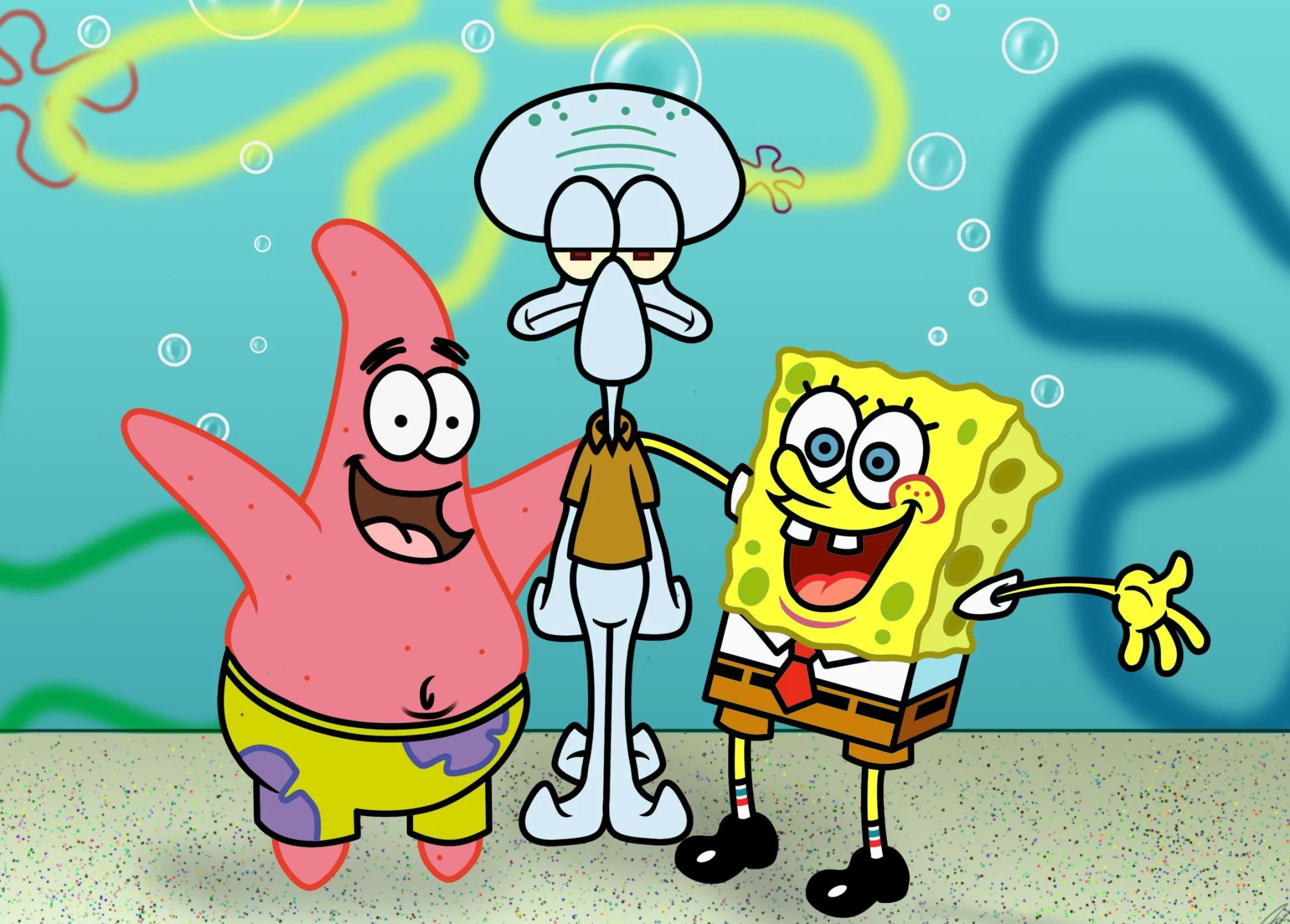 SpongeBob and Squidward, Backgrounds, 2510x1800 HD Desktop
