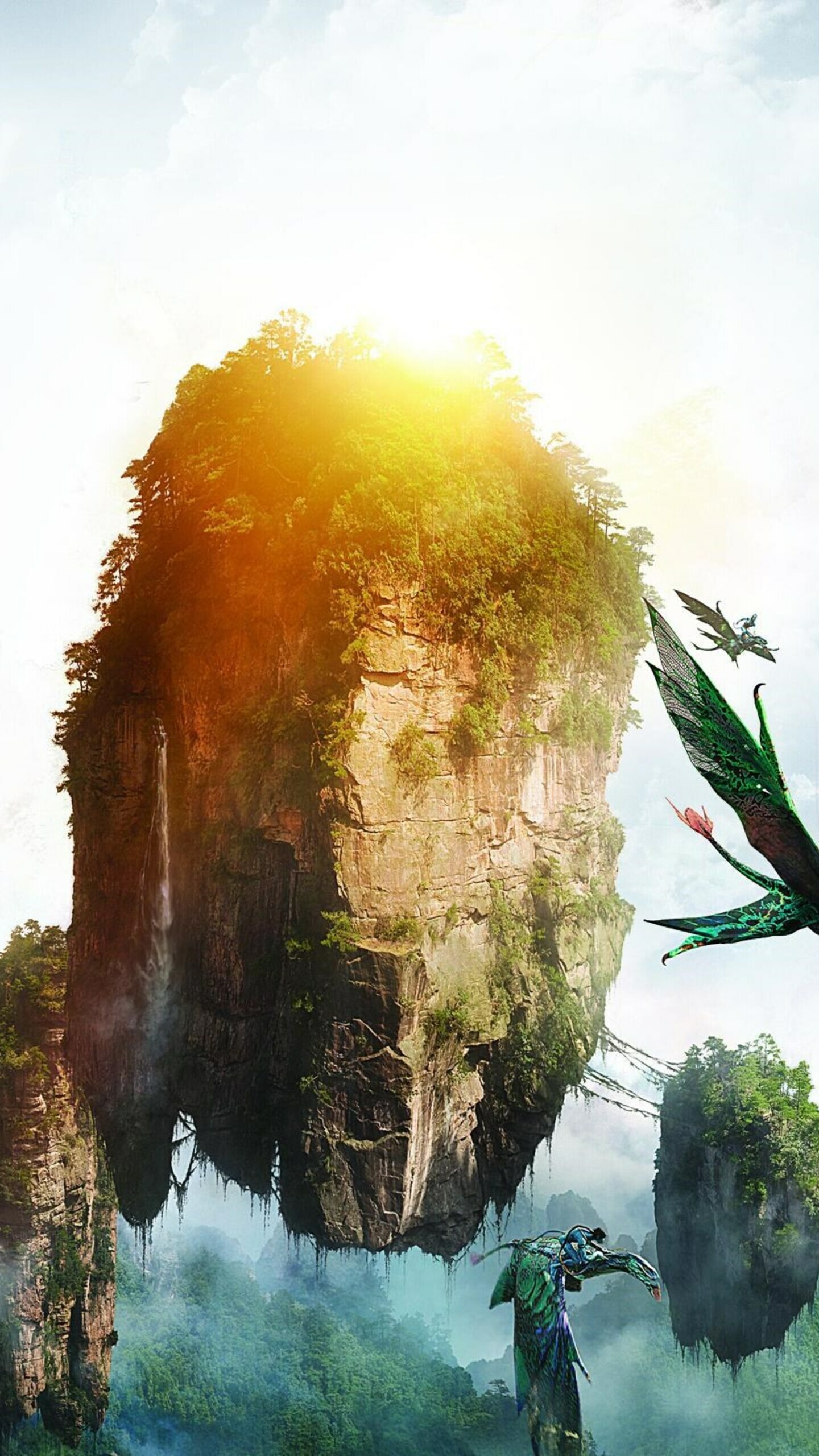 Hallelujah Mountains, Avatar Wallpaper, 1440x2560 HD Phone