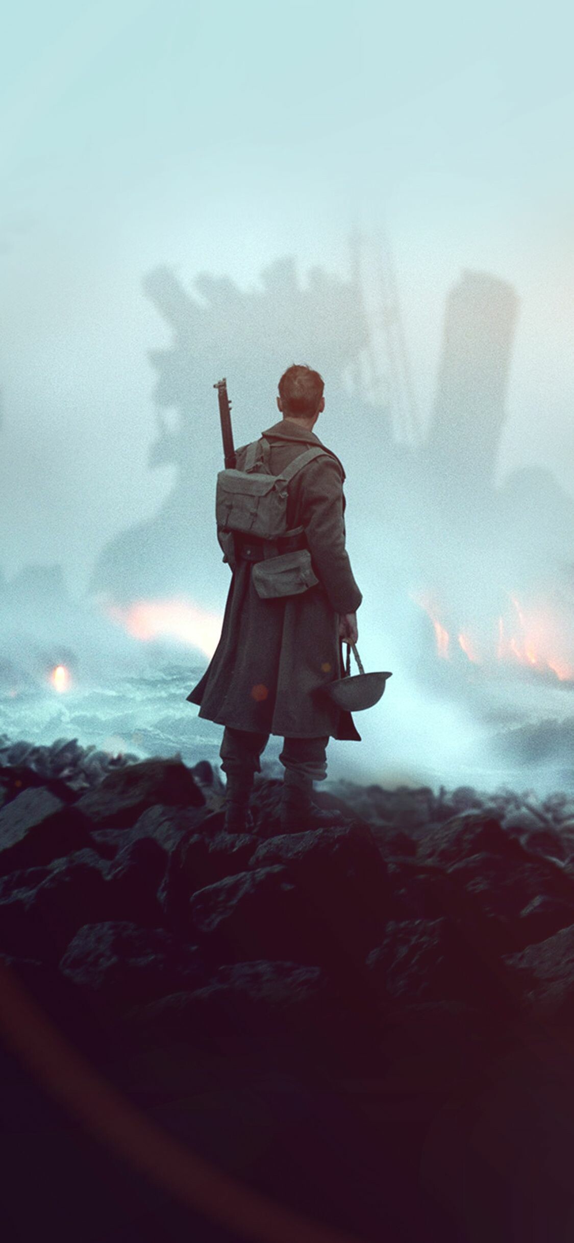 1917, Patriotic military films, Commendable performances, War-themed wallpapers, 1130x2440 HD Phone