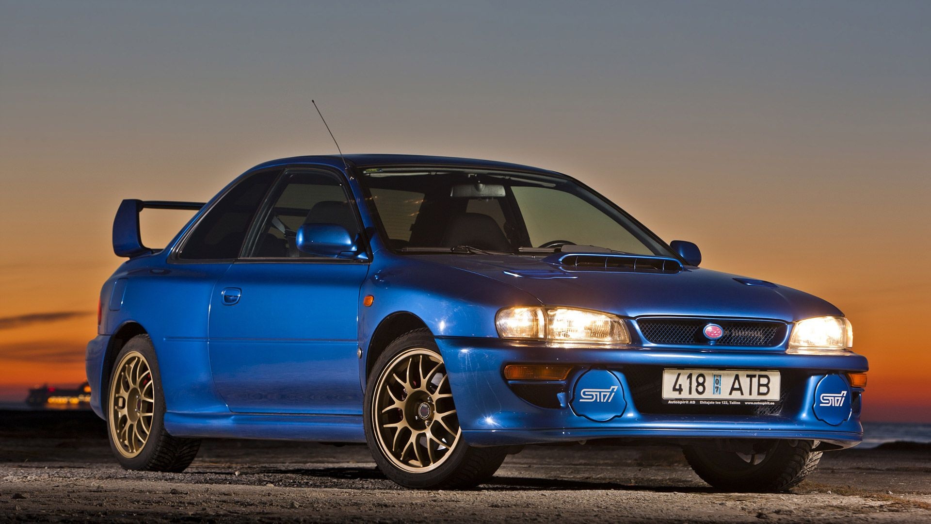 GC8G Version VI, Subaru Impreza Wallpaper, 1920x1080 Full HD Desktop