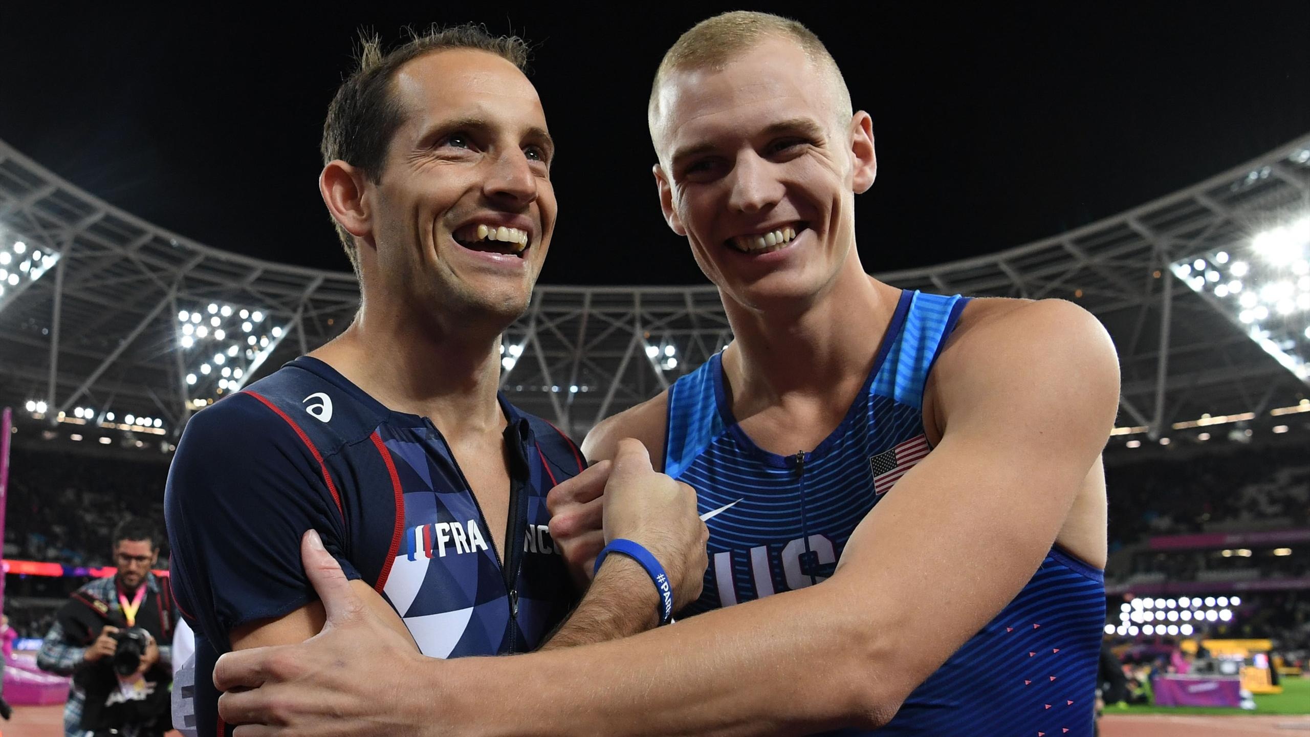 Renaud Lavillenie, Sam Kendricks Wallpaper, 2560x1440 HD Desktop
