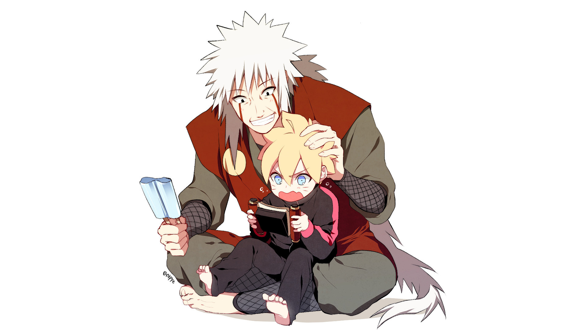 Boruto Uzumaki, Jiraiya Wallpaper, 1920x1080 Full HD Desktop