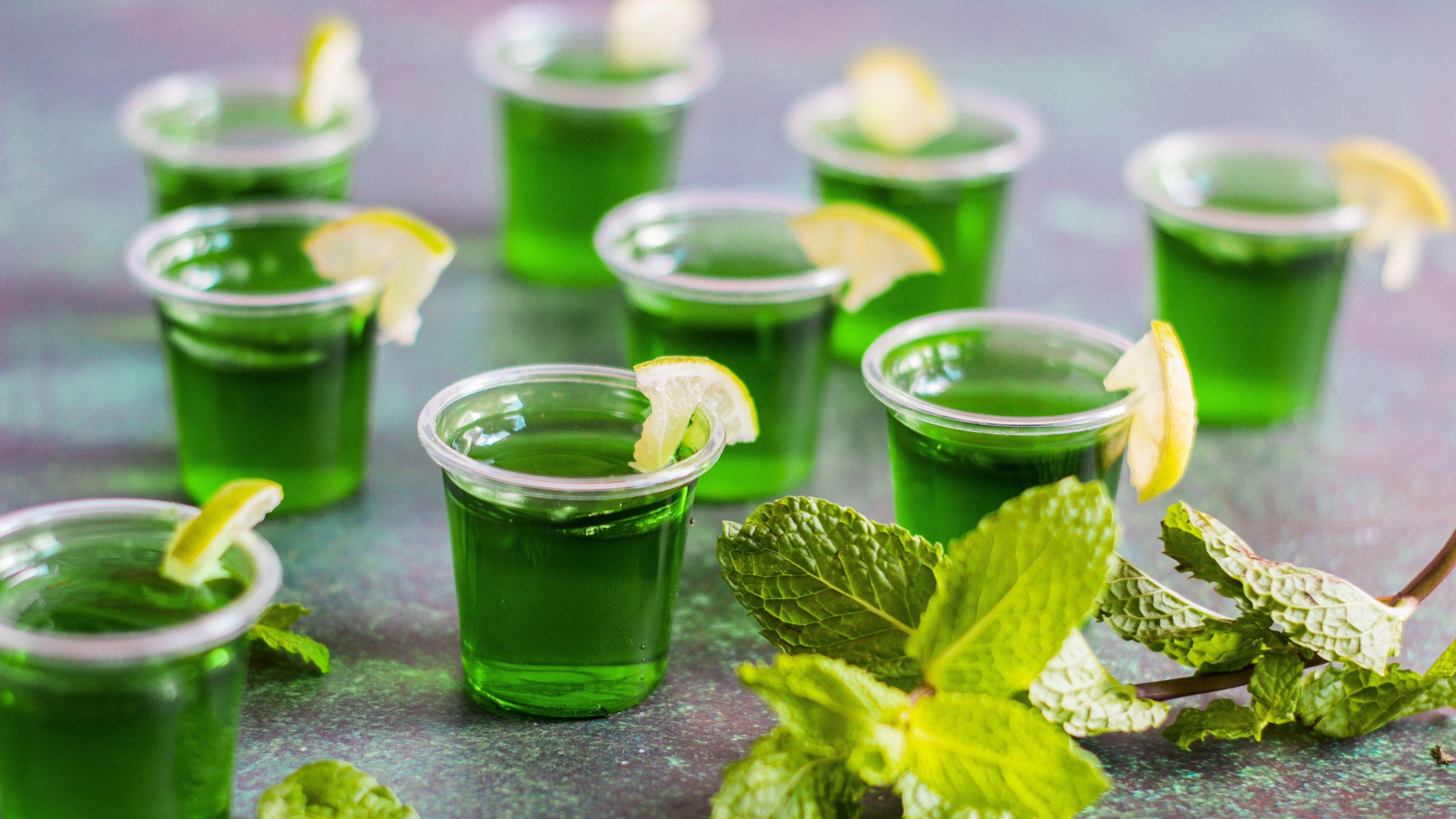 Lemon Balm, Game day jello shots, Epic recipes, Party ideas, 3840x2160 4K Desktop