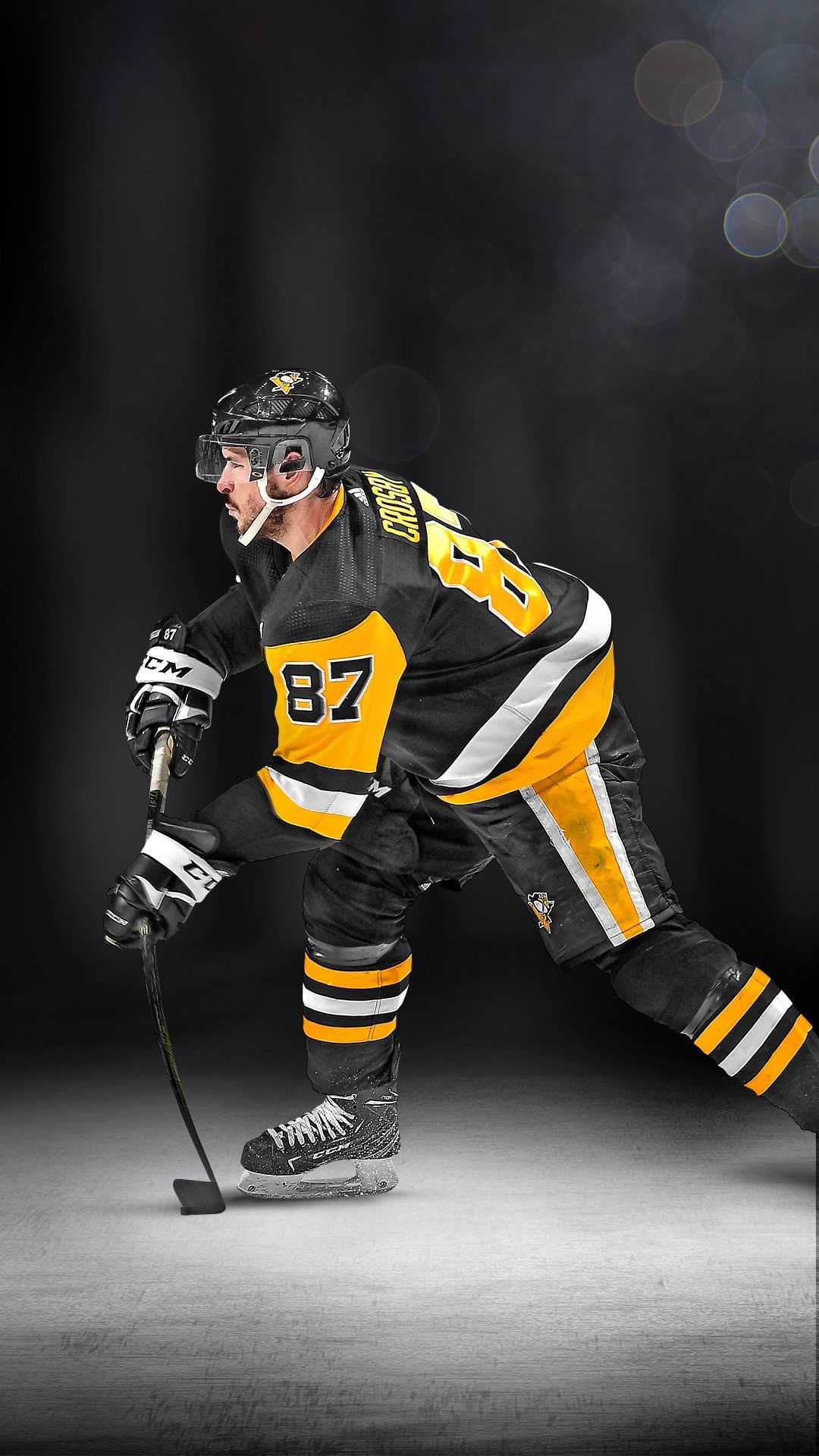 Sidney Crosby, Pittsburgh Penguins, Hockey, NHL, 1080x1920 Full HD Phone