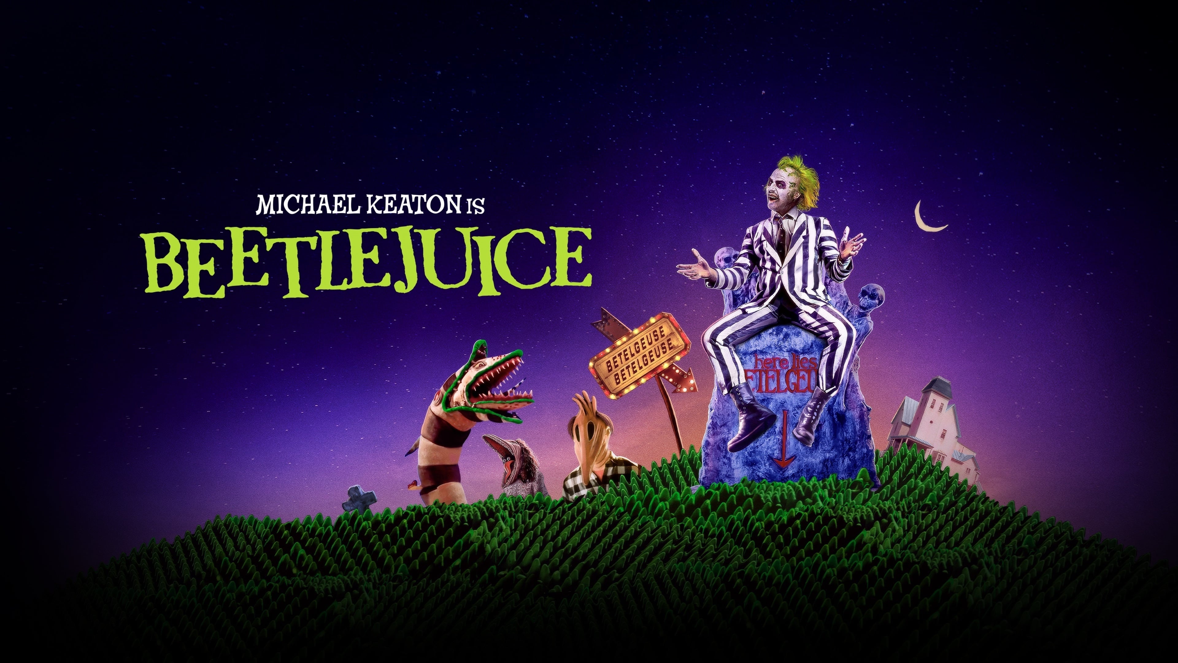 Beetlejuice movie, Comedy fantasy film, Dark movie, Winona Ryder, 3840x2160 4K Desktop