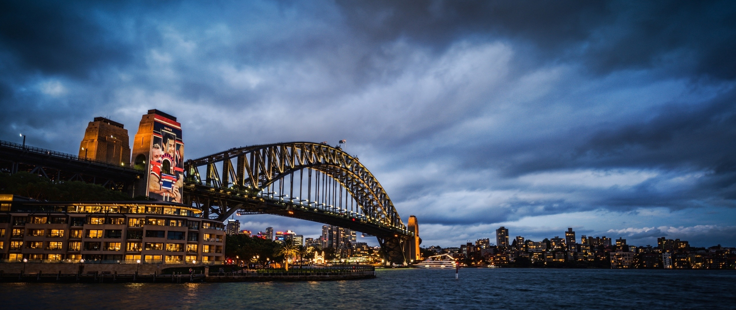 Harbor Bridge wallpapers, HD images, Free download, 2560x1080 Dual Screen Desktop