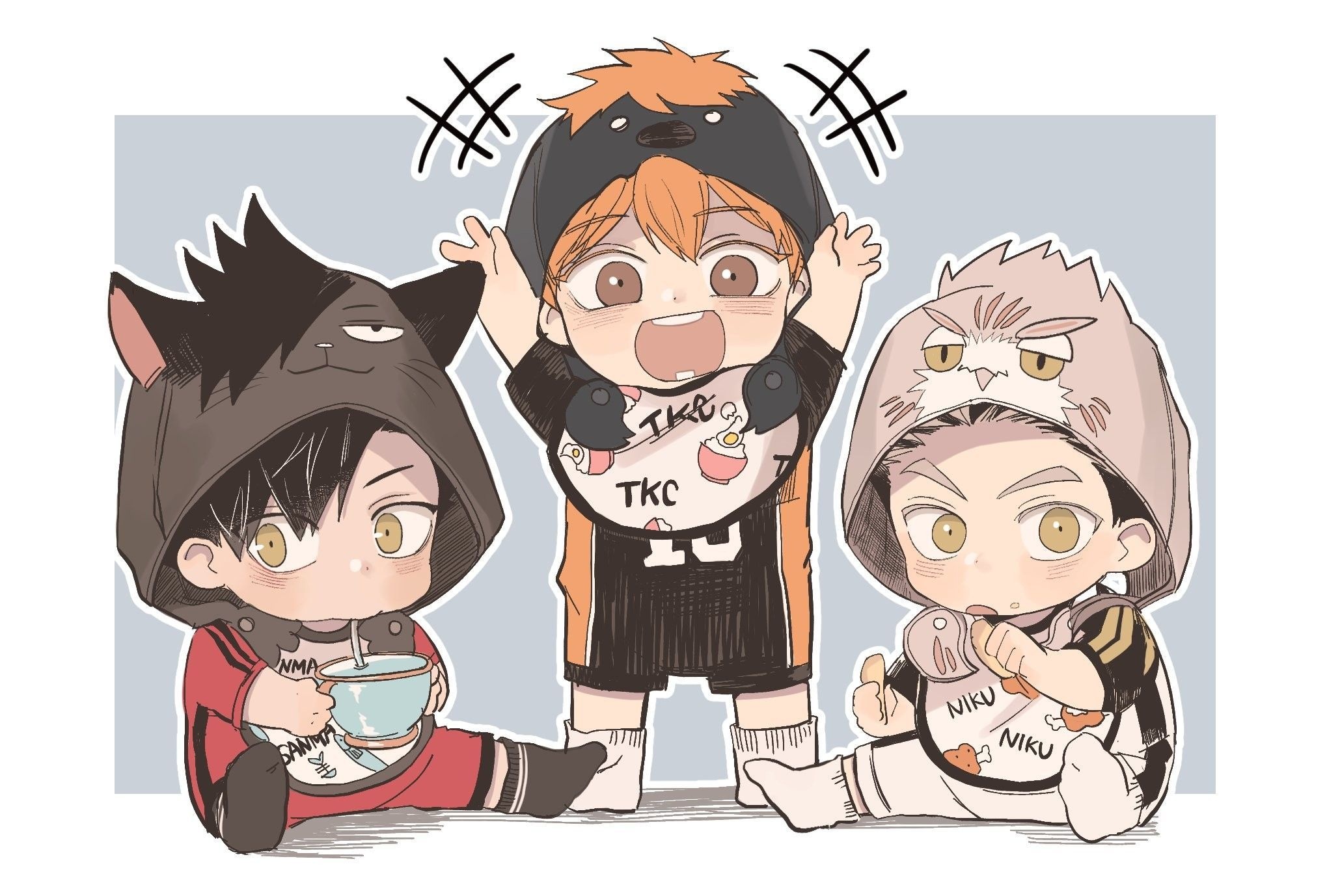 Chibi, Haikyuu!! Wallpaper, 2040x1380 HD Desktop
