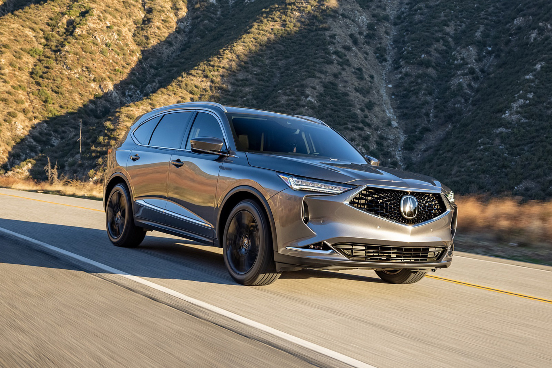 Acura MDX, 2022 version, Front three quarter, Motortread, 1920x1280 HD Desktop