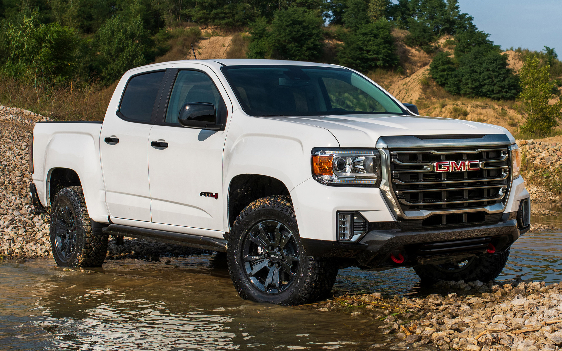 GMC Canyon, At4 crew cab, Off-road performance edition, Car pixel images, 1920x1200 HD Desktop