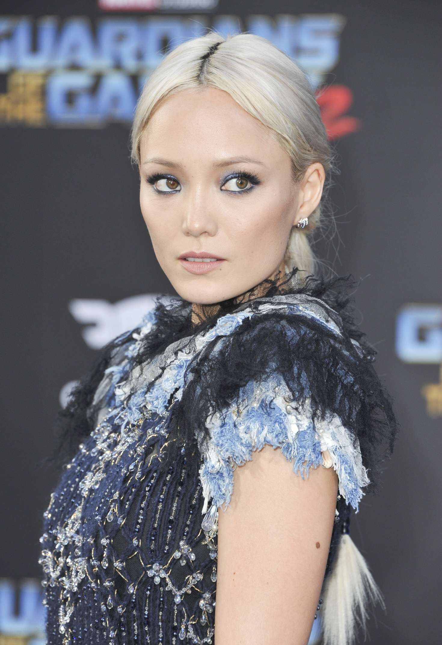 Pom Klementieff, Striking wallpapers, Fashionable presence, Captivating allure, 1470x2150 HD Phone