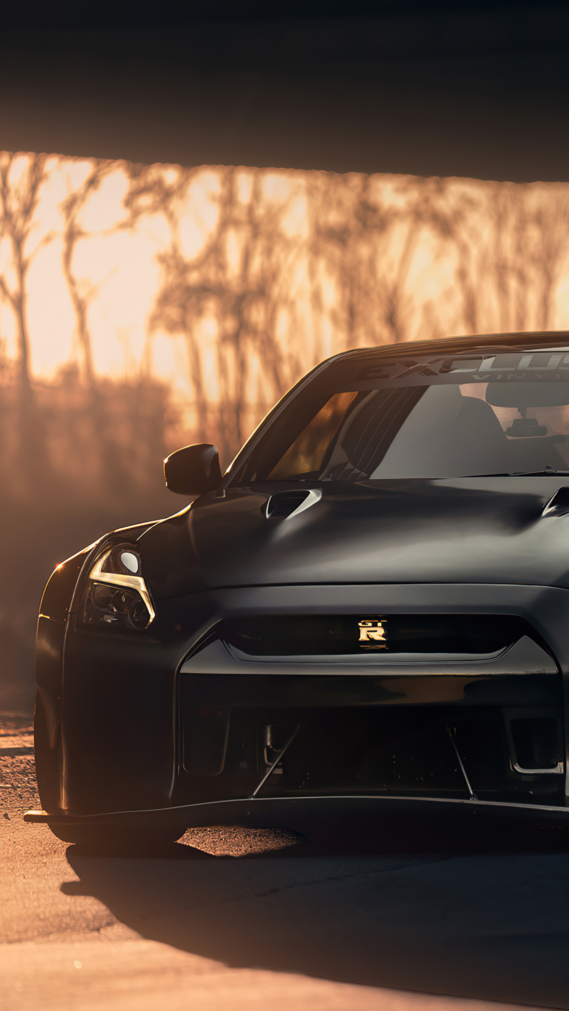 Nissan GT-R, Liberty Walk edition, Sony Xperia exclusive, Unleash the beast, 2160x3840 4K Phone