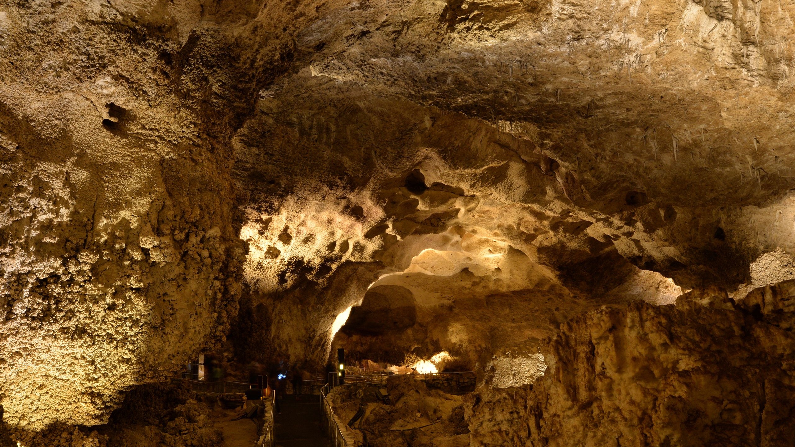 Carlsbad Caverns, Portfolio lumascape, 2560x1440 HD Desktop
