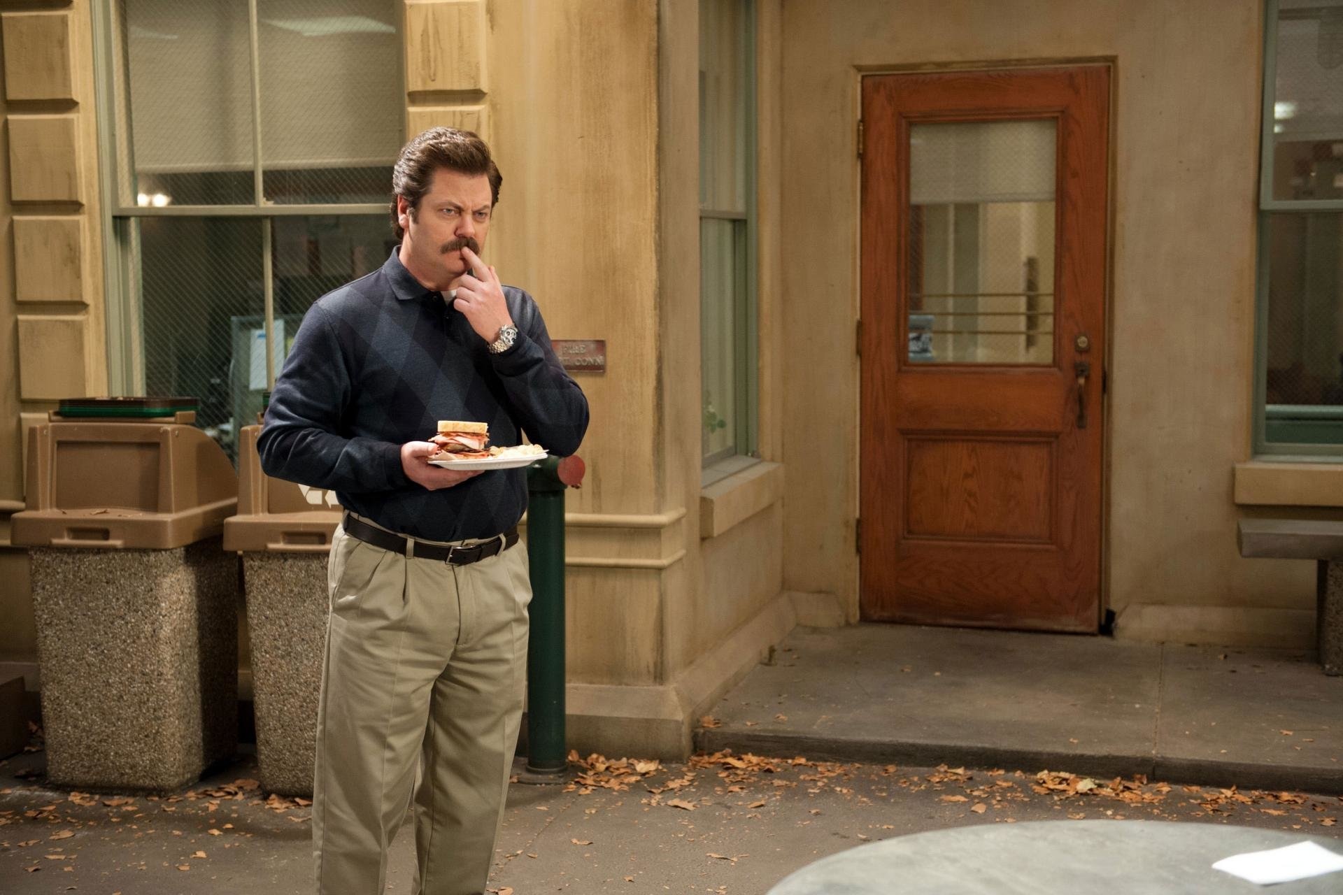 Nick Offerman, Ron Swanson, Movies, Beautiful machine, 1920x1280 HD Desktop