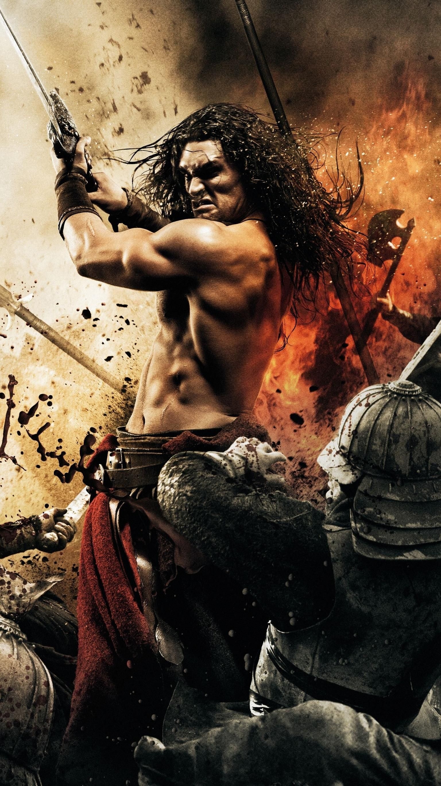 Conan the Barbarian movie, Phone wallpaper, Moviemania, 1540x2740 HD Phone