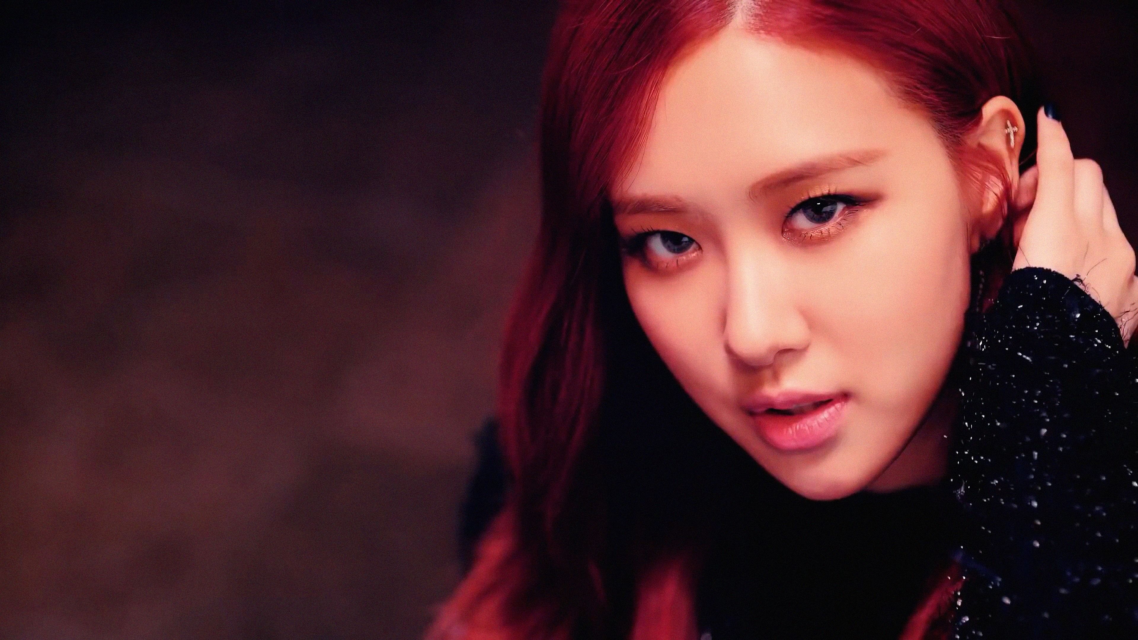 Rose, K-pop sensation, Captivating visuals, Magnetic performances, 3840x2160 4K Desktop