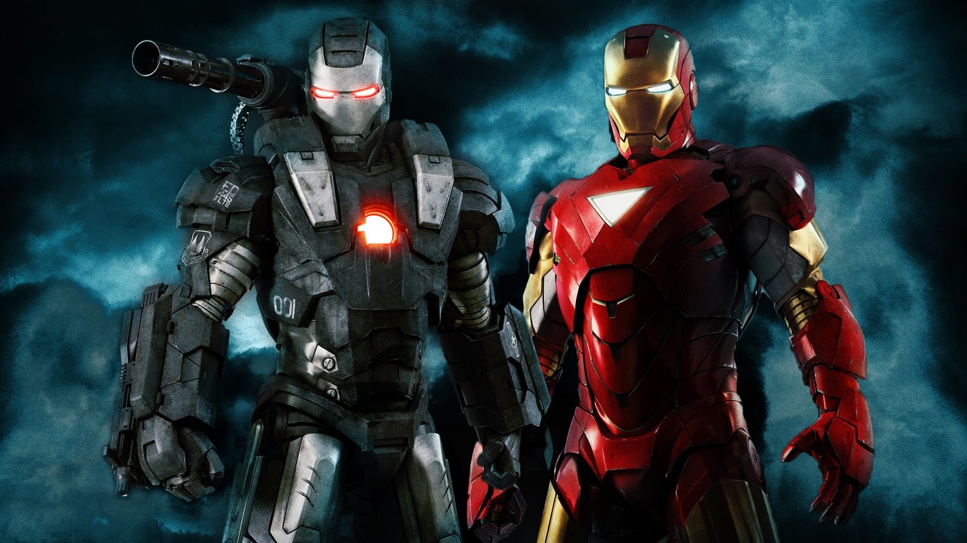 Iron Patriot, Iron Man 2 wallpapers, Marvel Studios collection, Dynamic graphics, 1920x1080 Full HD Desktop