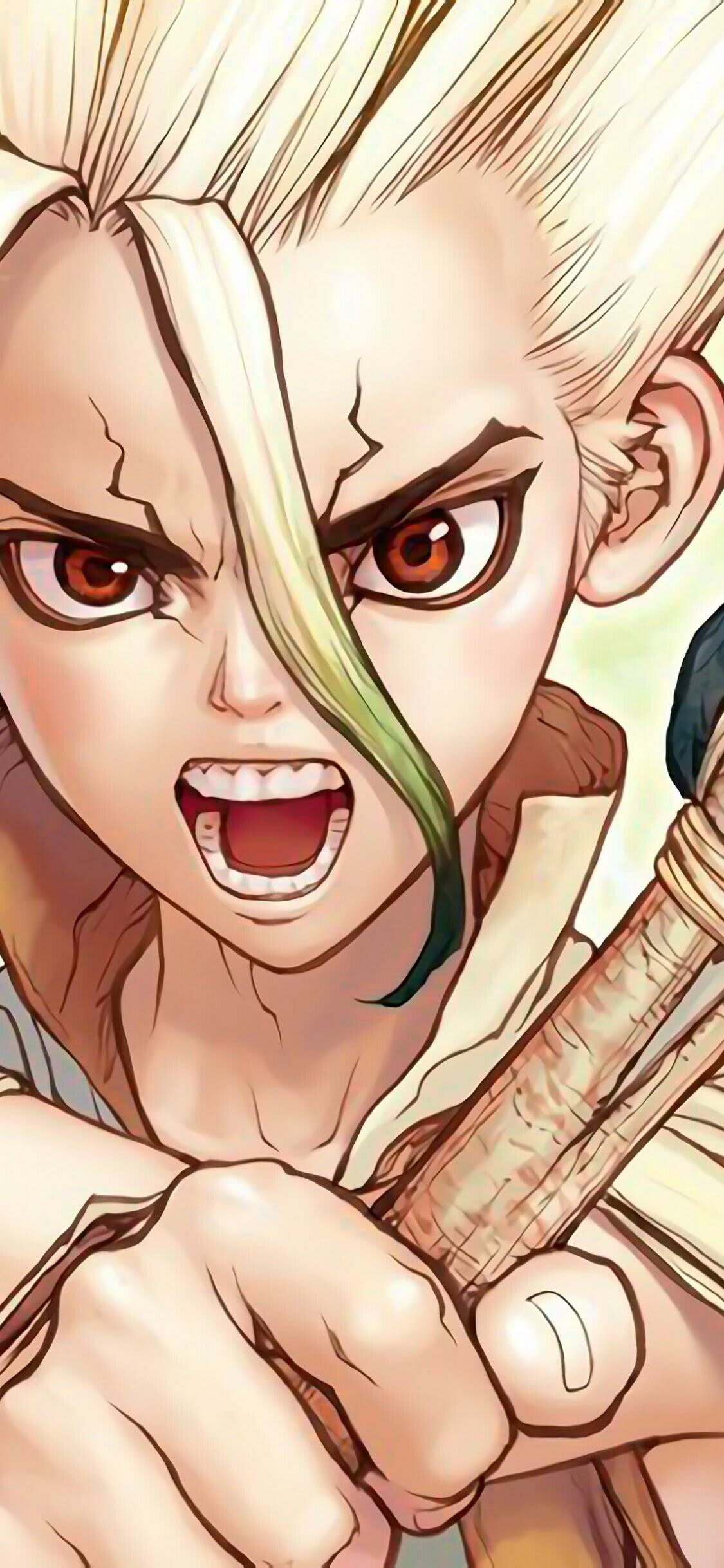 Dr. Stone anime, Dr Stone iPhone wallpapers, 1130x2440 HD Phone