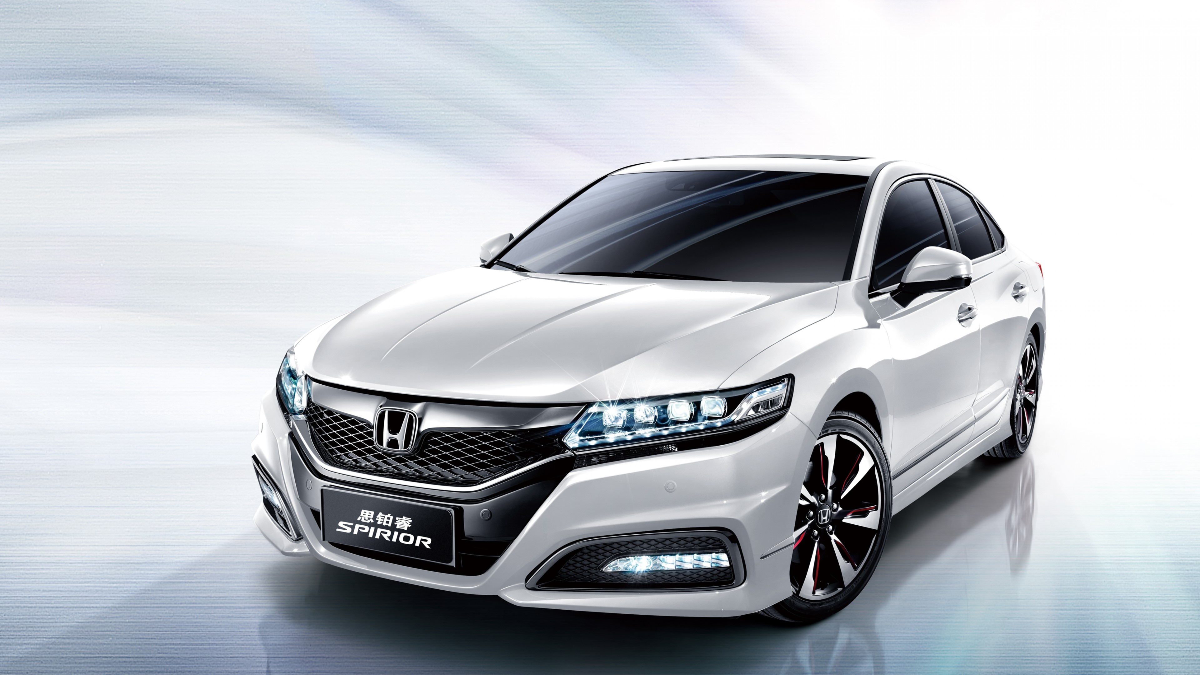 Honda Accord, Spirior SI Sedan, White car, Cars & bikes, 3840x2160 4K Desktop