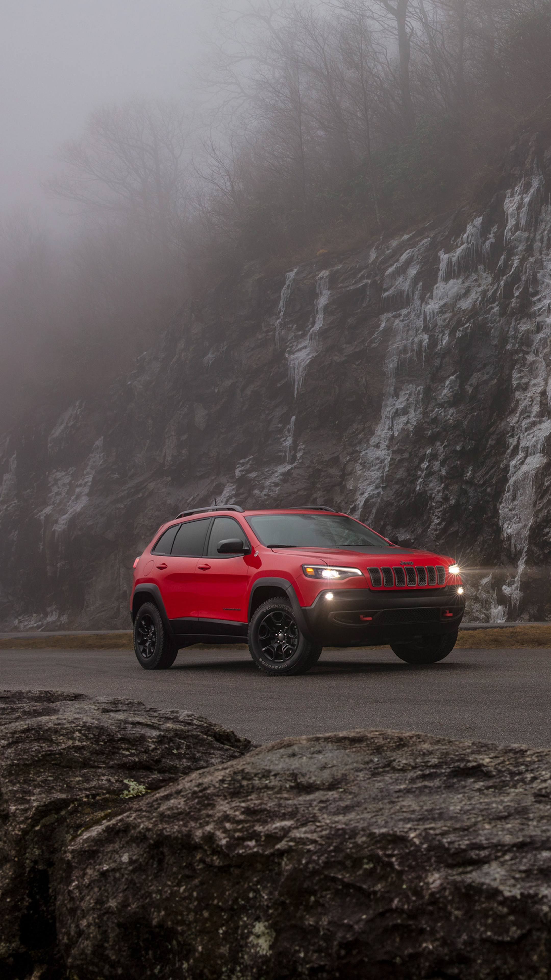 Jeep Cherokee, Auto, Trailhawk, Sony Xperia, 2160x3840 4K Phone