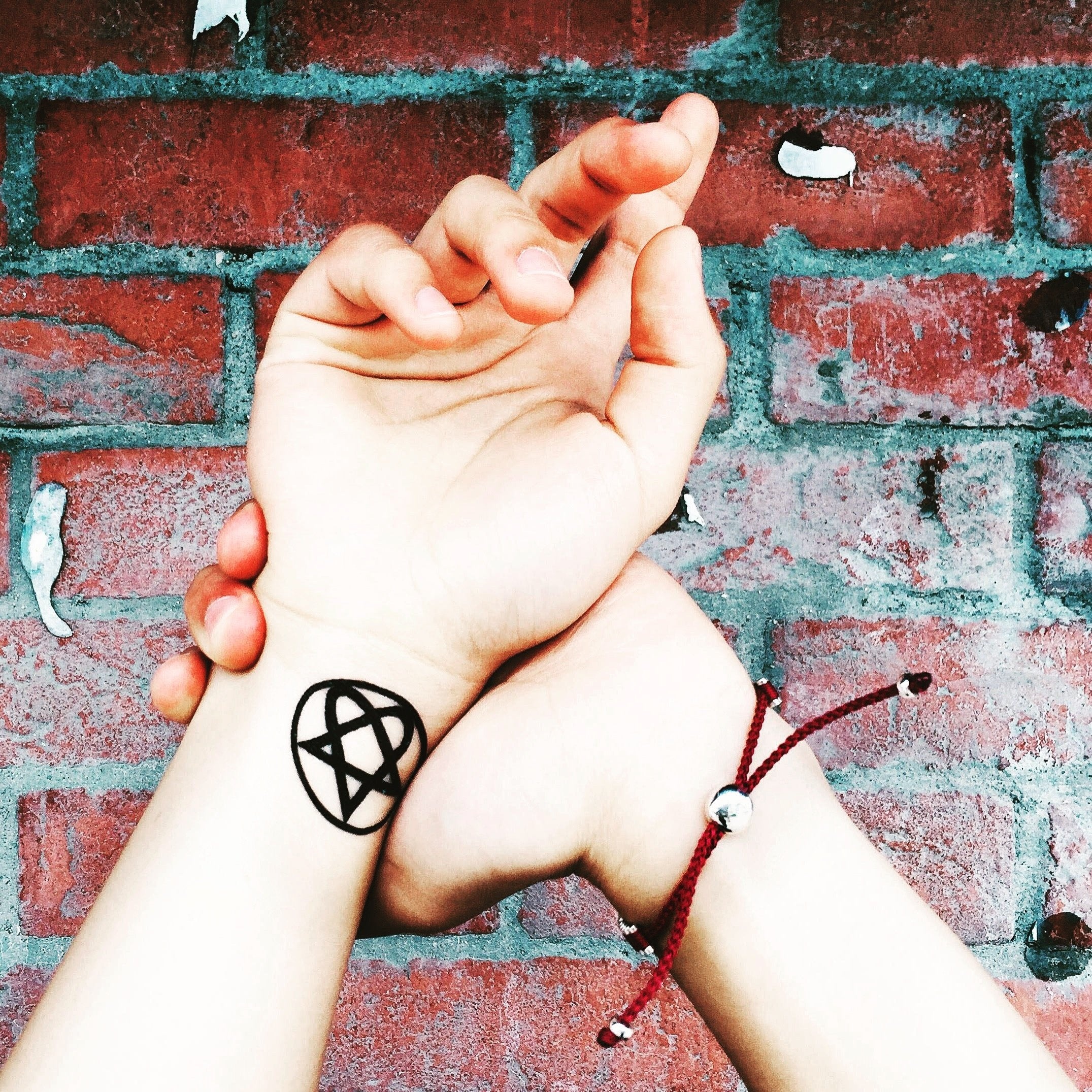 Tattoo, Heartagram (HIM) Wallpaper, 2160x2160 HD Phone