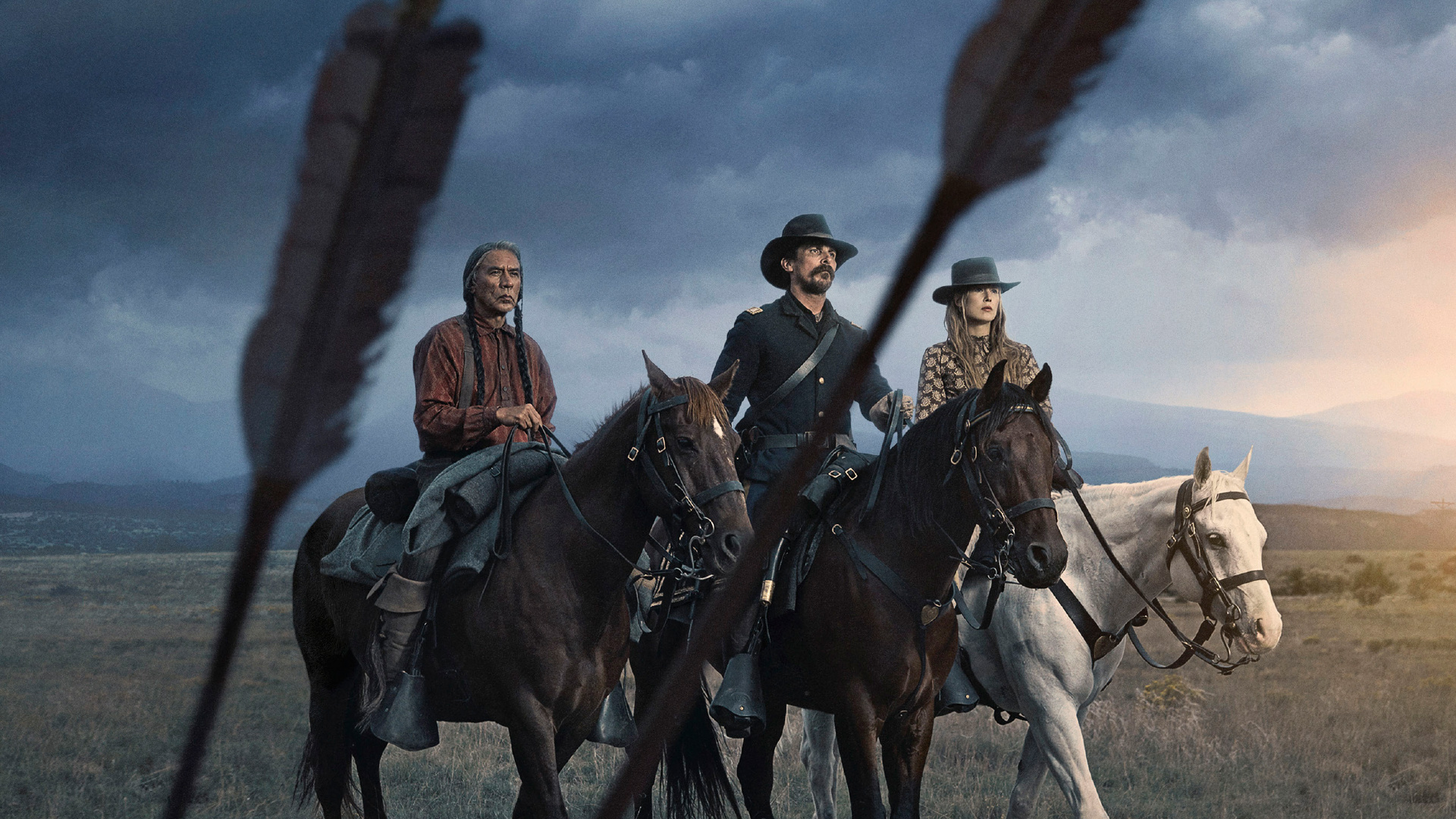 Hostiles, Christian Bale, Native American, Frontier, 1920x1080 Full HD Desktop