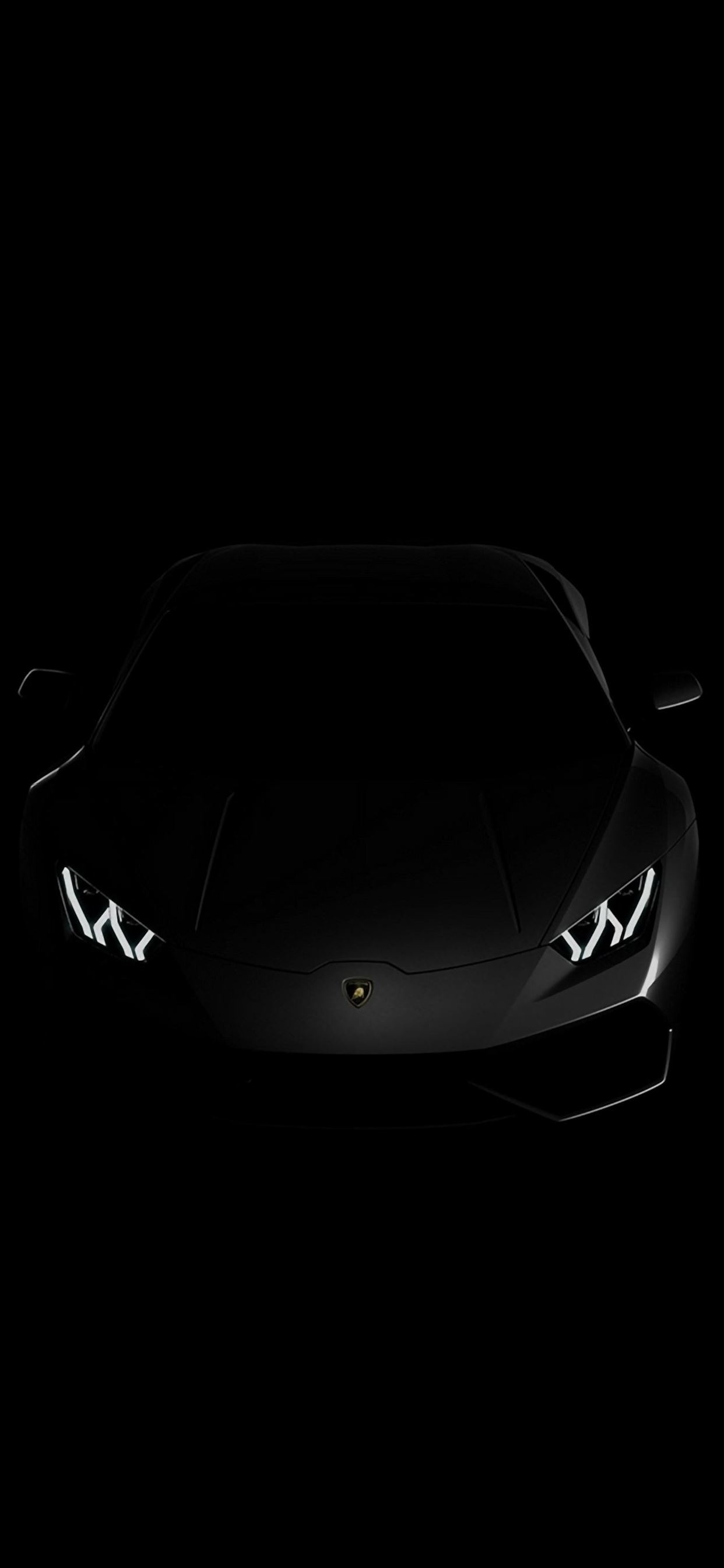 Dark, Lamborghini Huracan Wallpaper, 1250x2690 HD Phone