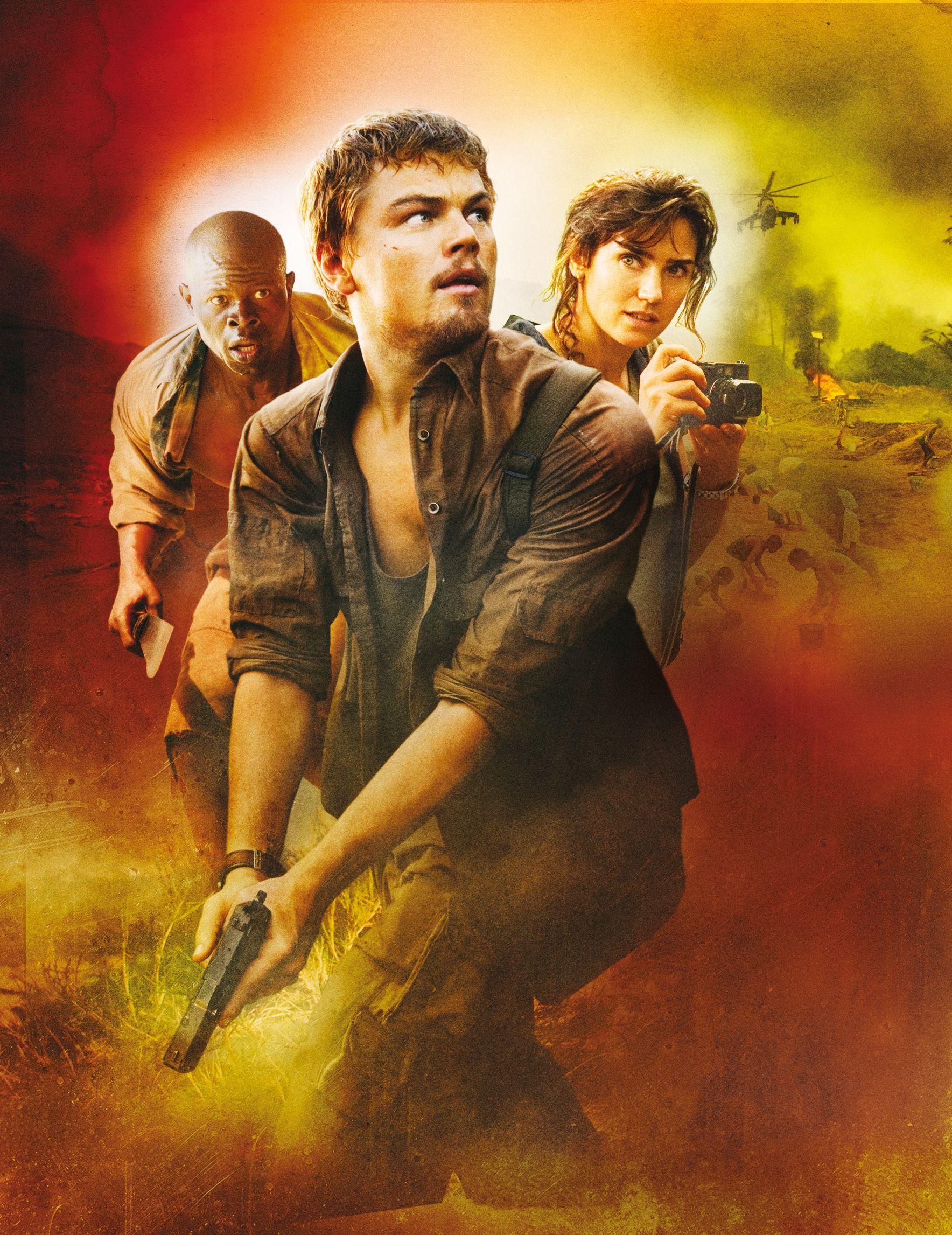 Diamond smuggling, African warzone, Leonardo DiCaprio, Riveting drama, 1770x2300 HD Phone