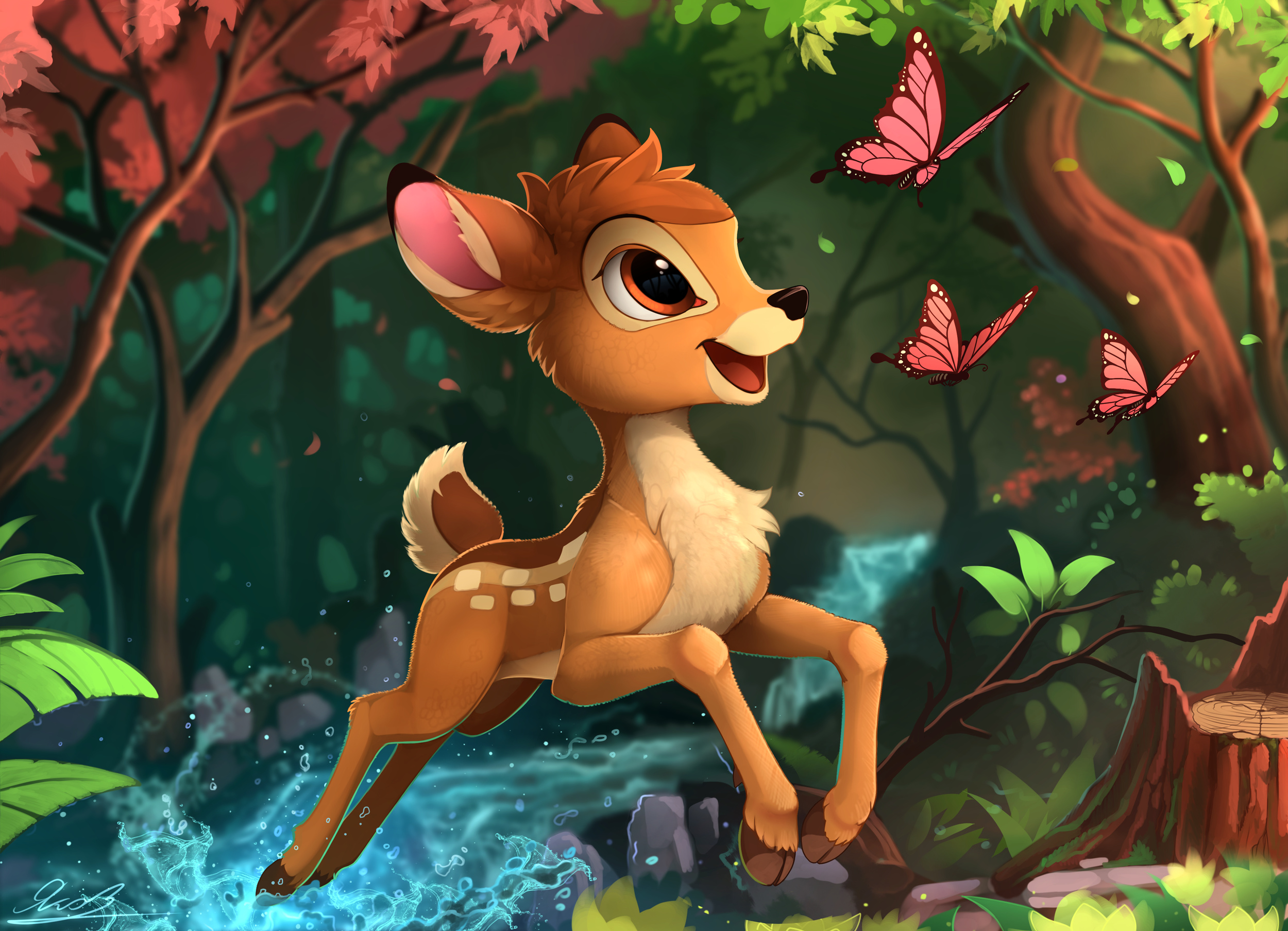 Bambi, 20 wallpapers, 2500x1810 HD Desktop