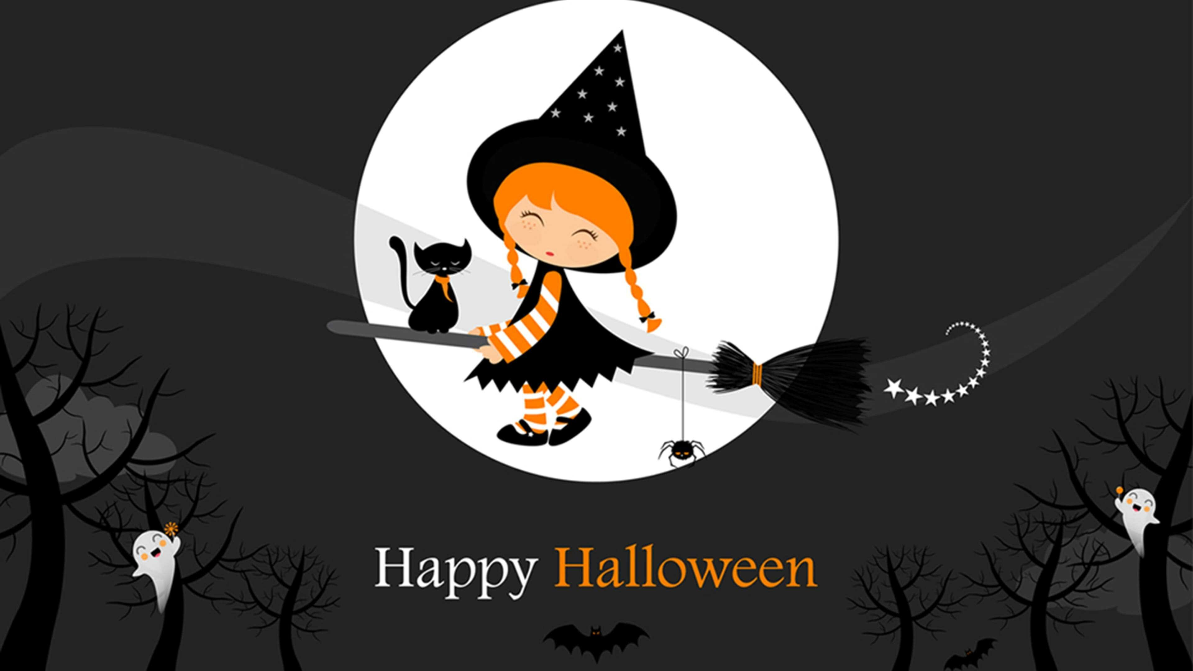 Halloween, Witches Wallpaper, 3840x2160 4K Desktop