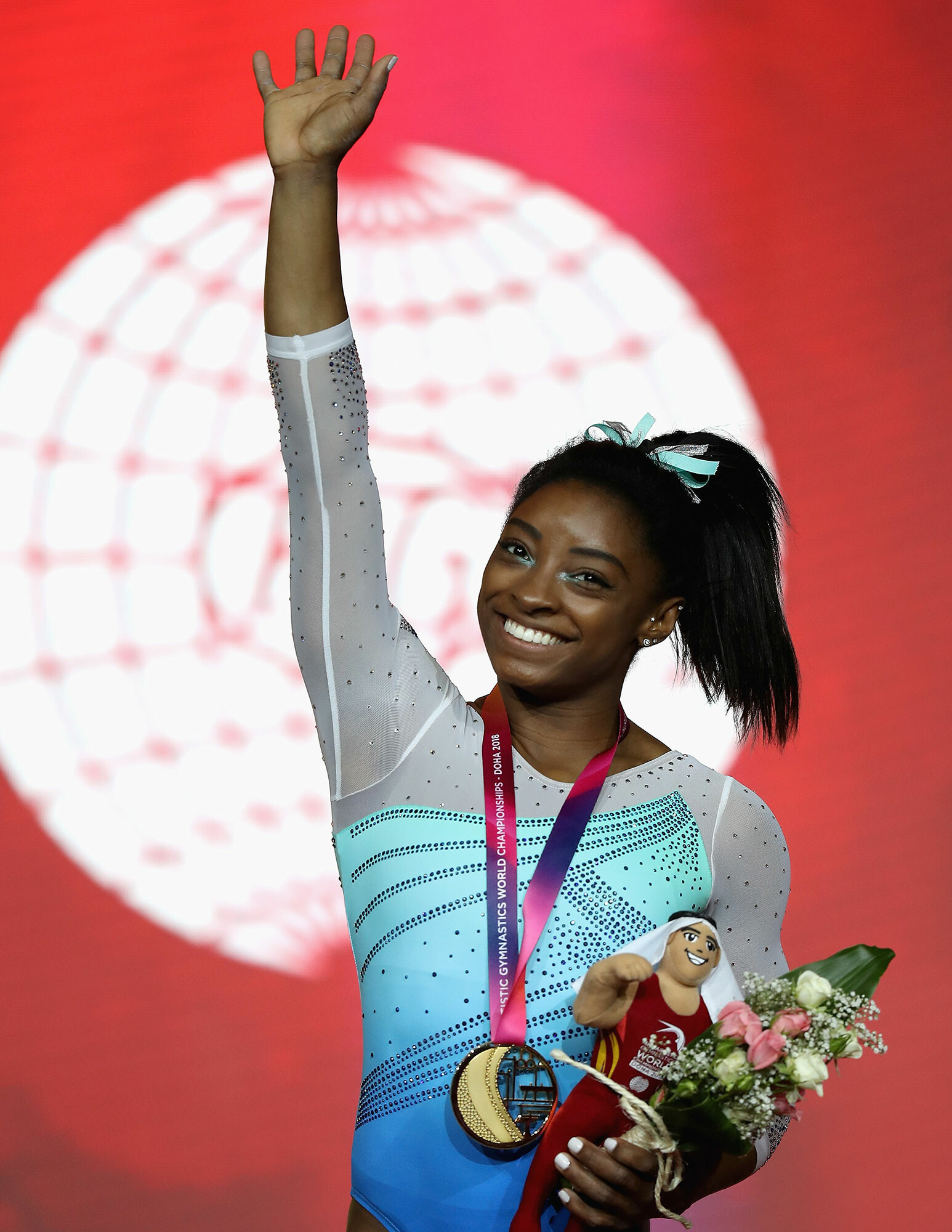 World Championships 2018, Simone Biles Wallpaper, 1550x2000 HD Phone