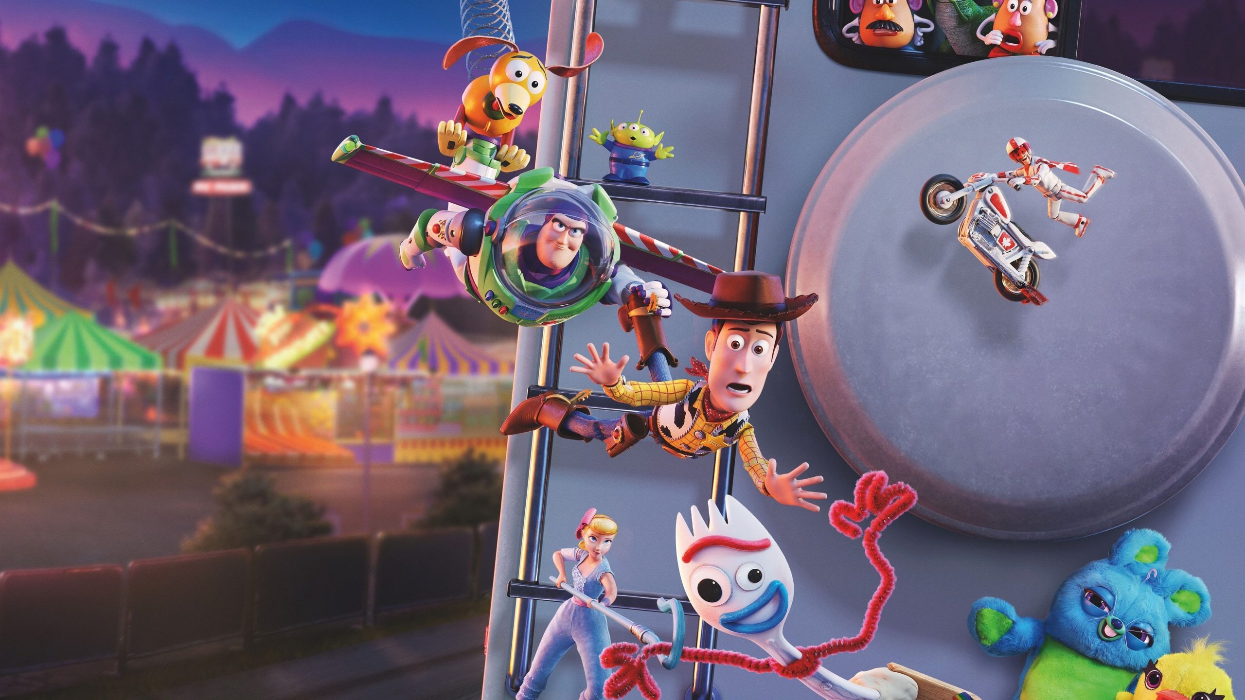 Toy Story 4, Disney movie 2019, UHD 4K, De Pelculas, 2560x1440 HD Desktop