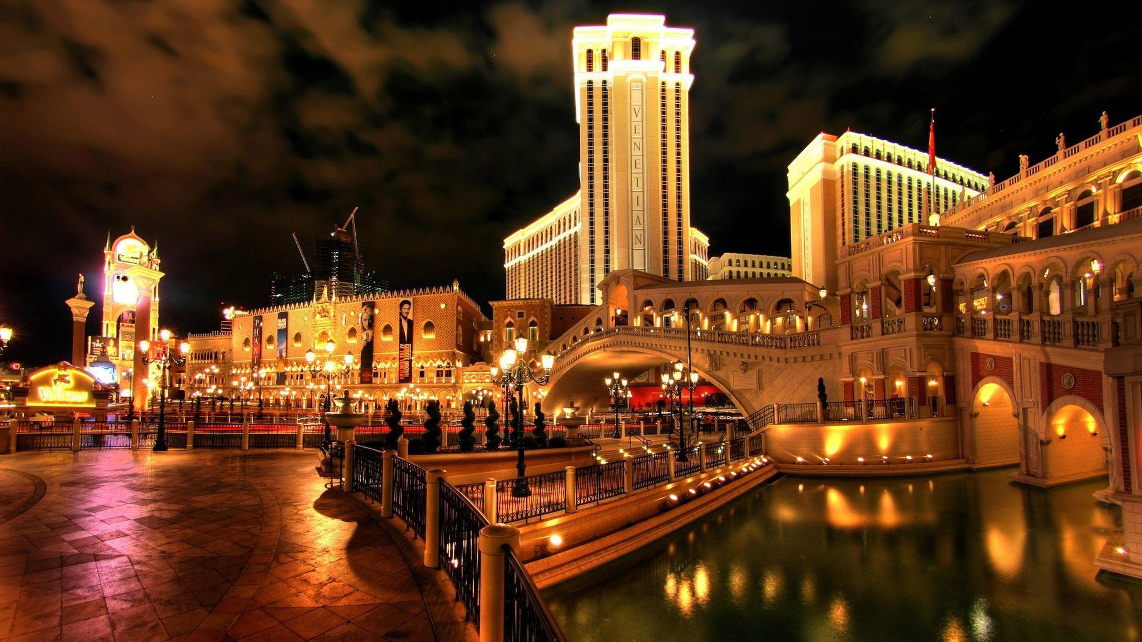 The Venetian Resort Hotel Casino, Nevada Wallpaper, 3840x2160 4K Desktop