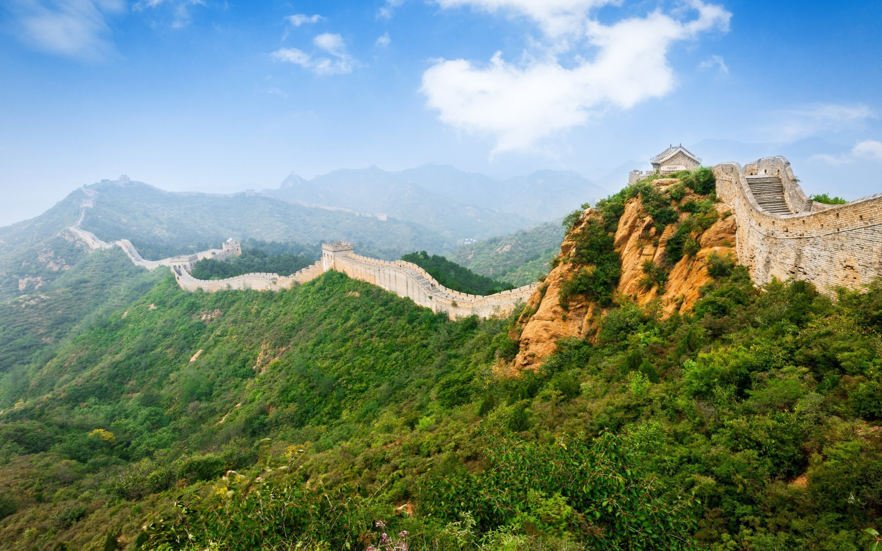 Beijing's pride, Mountainous landscape, Enchanting forests, Picturesque China, 2880x1800 HD Desktop