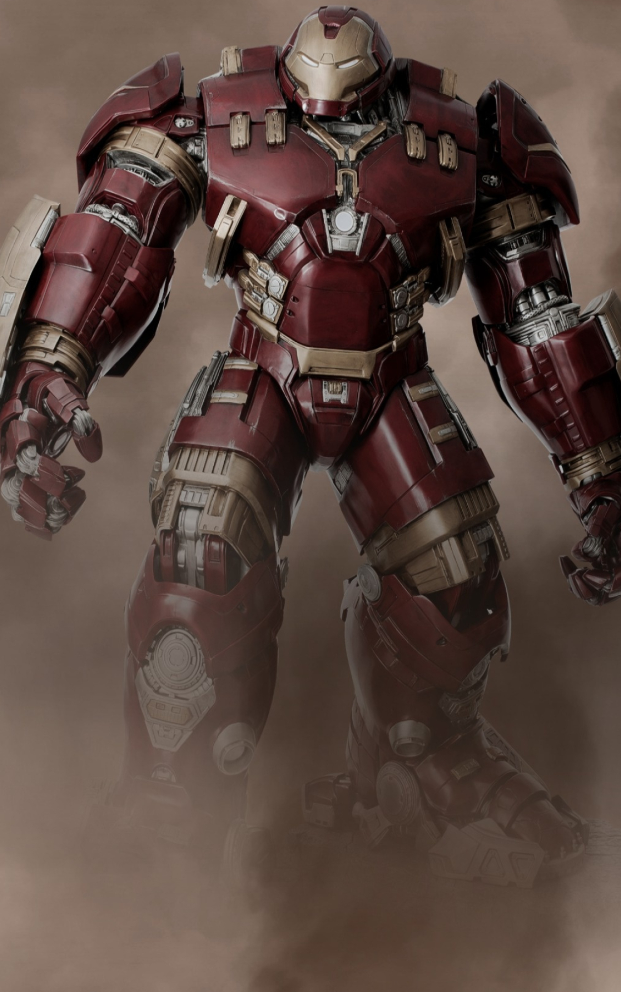 Hulkbuster statue, Marvel collectible, Lifelike replica, Heroic display, 1260x2000 HD Phone