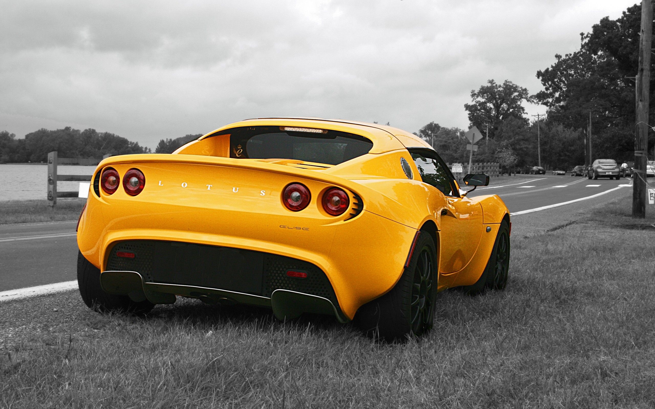 Elise Rear View, Lotus Cars Wallpaper, 2560x1600 HD Desktop