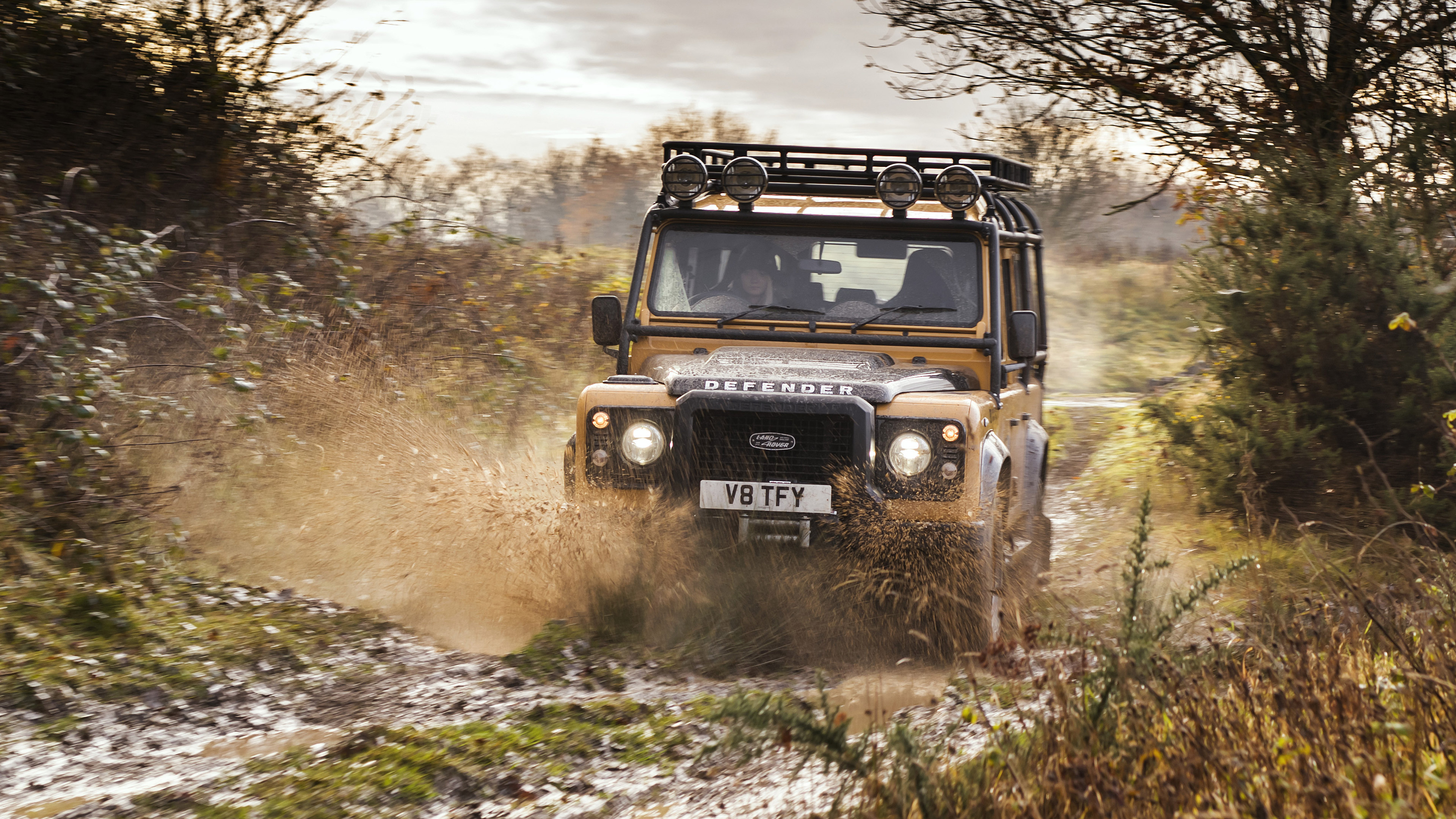 Land Rover Defender 4K Ultra HD, Wallpapers, Sleek and rugged, Off-road prowess, 3840x2160 4K Desktop