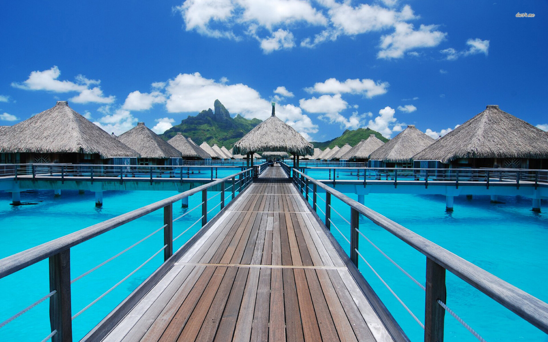 The St. Regis Bora Bora, Tahiti Wallpaper, 1920x1200 HD Desktop