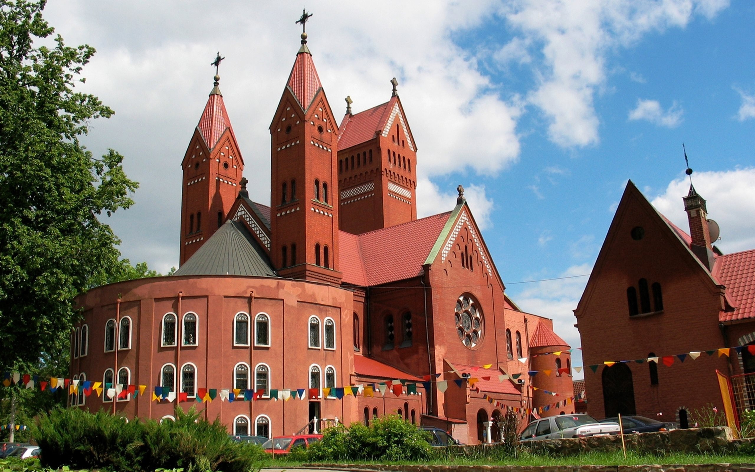 Church, Building, Minsk, Architecture marvel, 2560x1600 HD Desktop