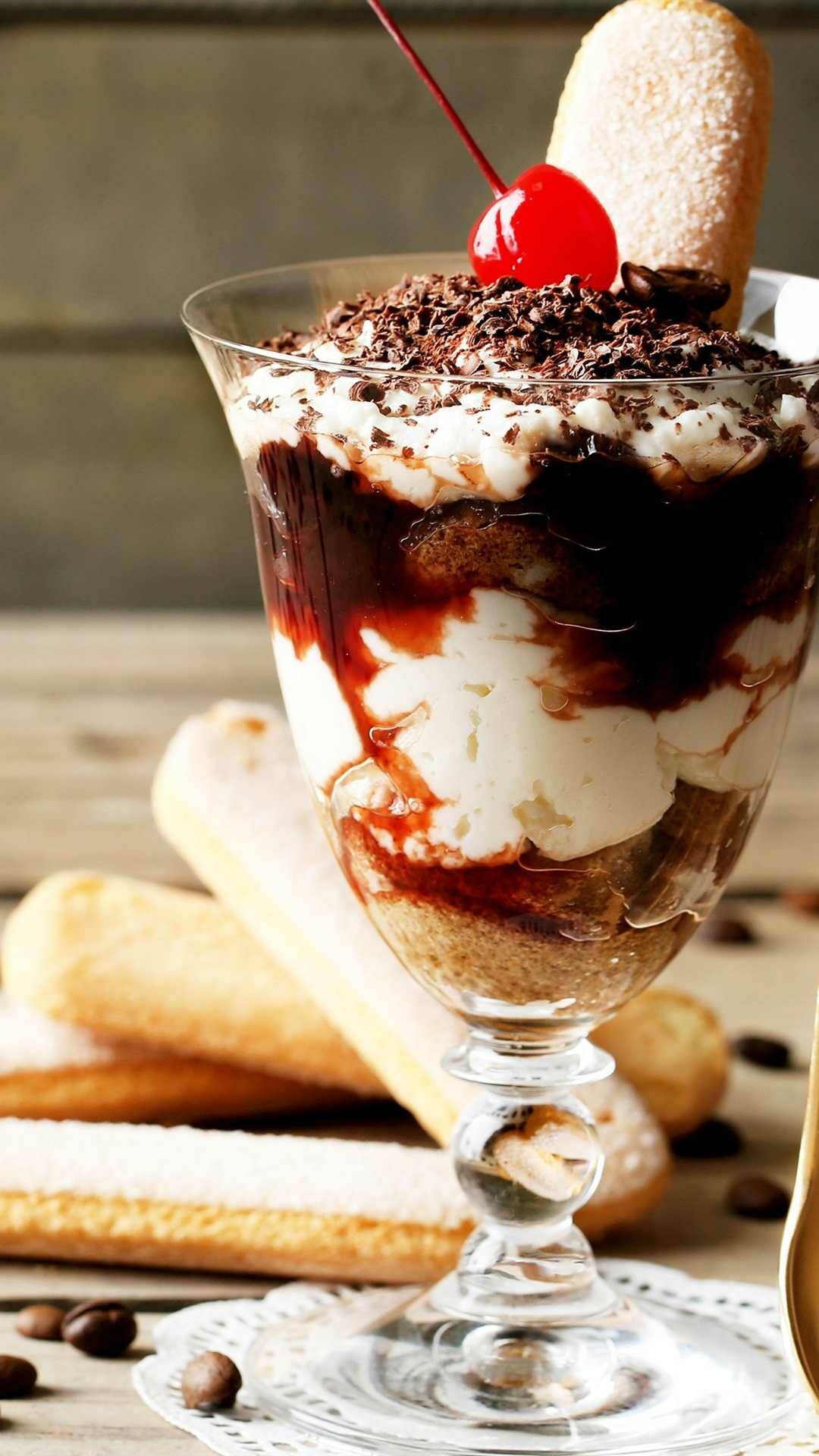 Ice Cream wallpaper, Awesome free HD, Mouthwatering visuals, Satisfying indulgence, 1080x1920 Full HD Phone