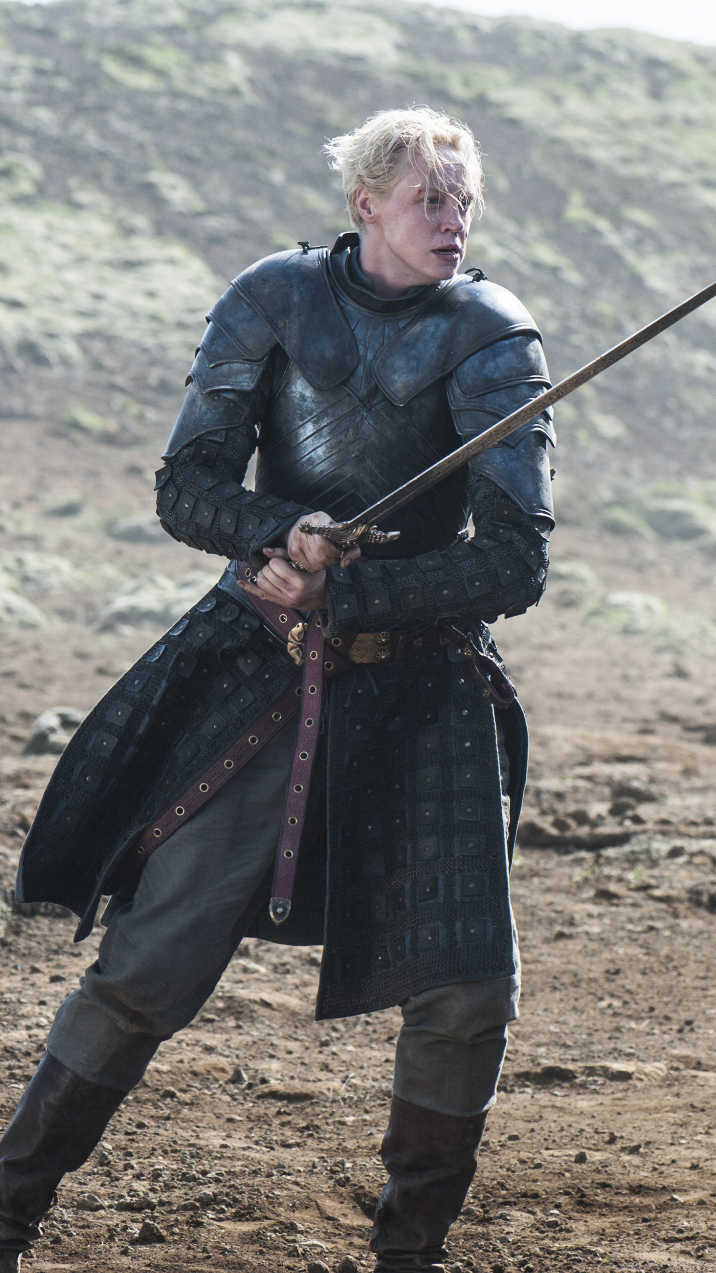 Brienne of Tarth, Season 4, HD Fond d'cran, Desktop, 1440x2560 HD Phone