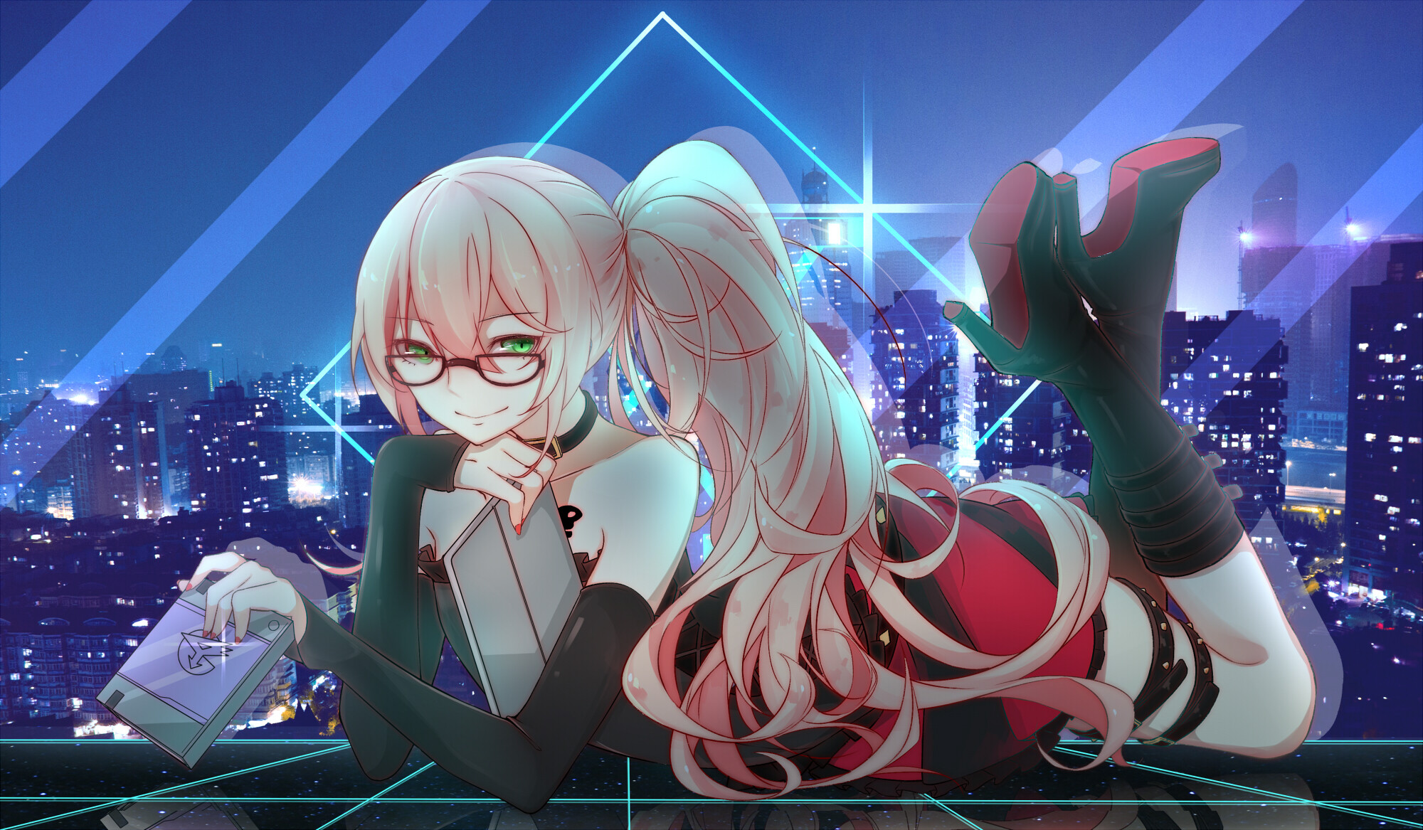 Gatchaman Crowds, HD wallpapers, Eye-catching visuals, Stunning backgrounds, 2000x1170 HD Desktop