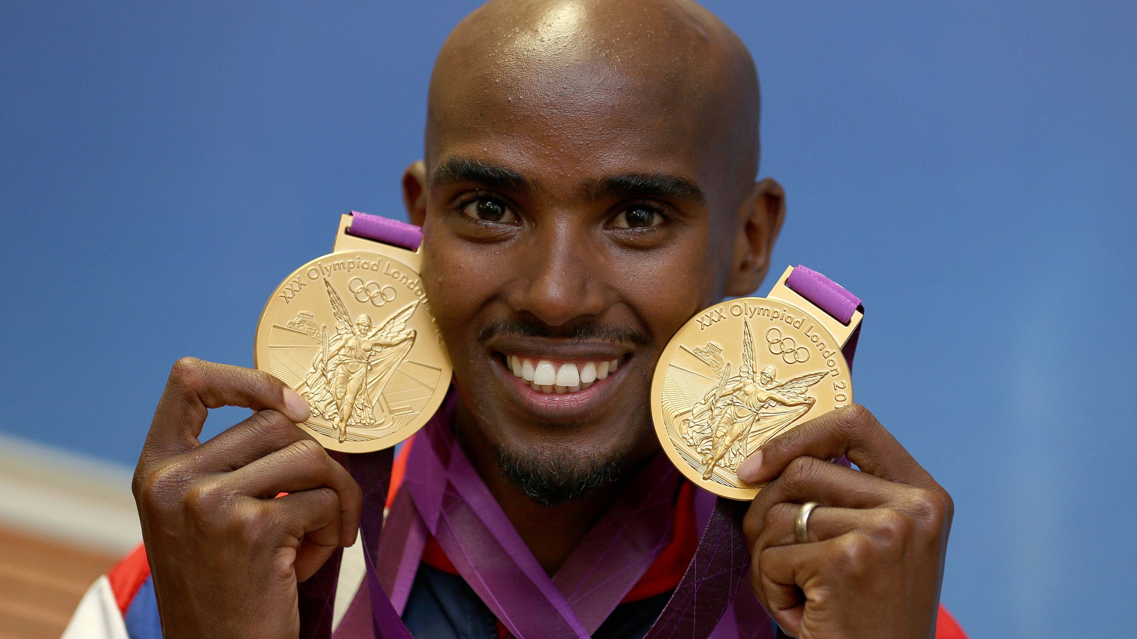 Olympic gold medals, Mo Farah Wallpaper, 3840x2160 4K Desktop